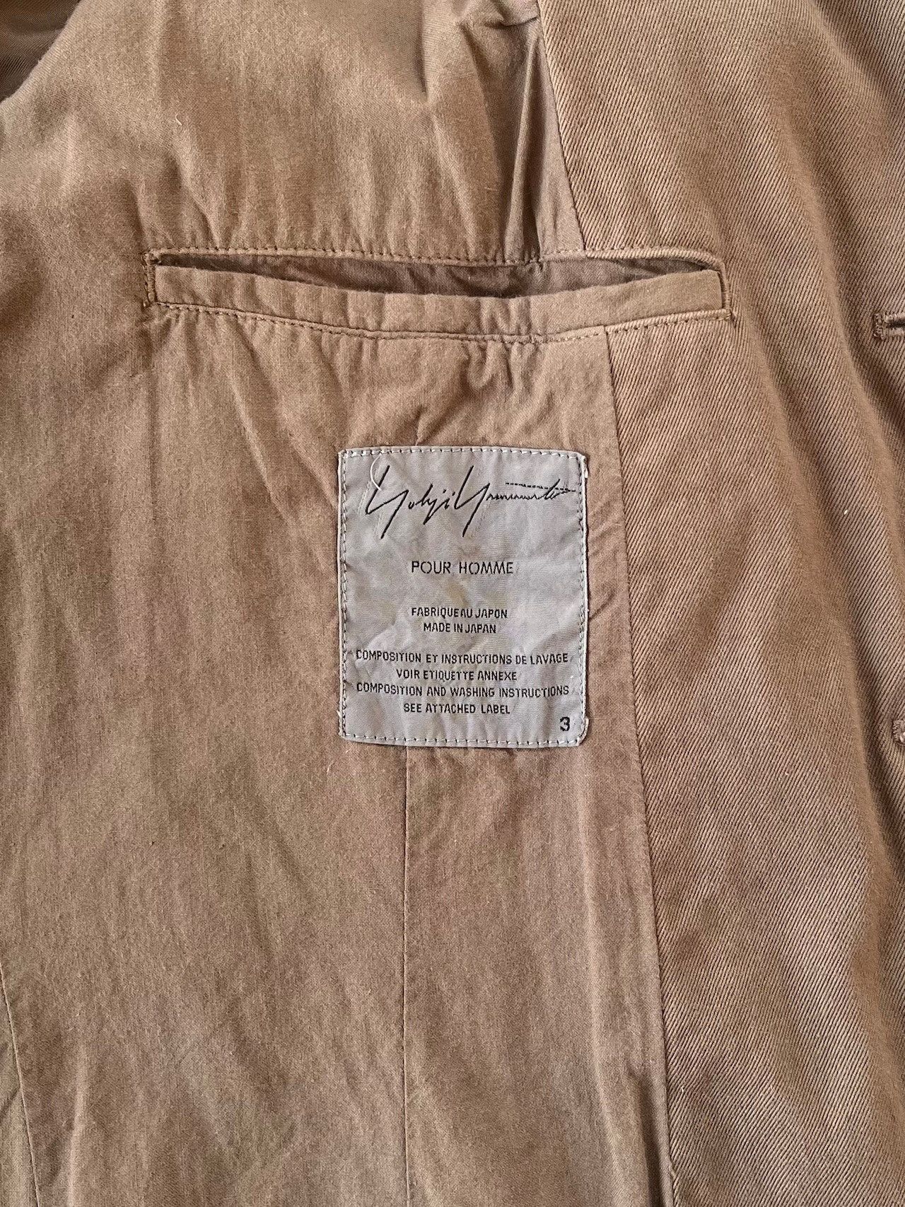 Yohji Yamamoto Yohji Yamamoto POUR HOMME FW2003 Military Jacket Size US M / EU 48-50 / 2 - 7 Thumbnail