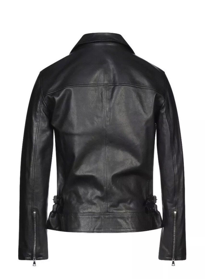 John Varvatos Biker Leather Jacket. EU 48 Size US M / EU 48-50 / 2 - 8 Thumbnail