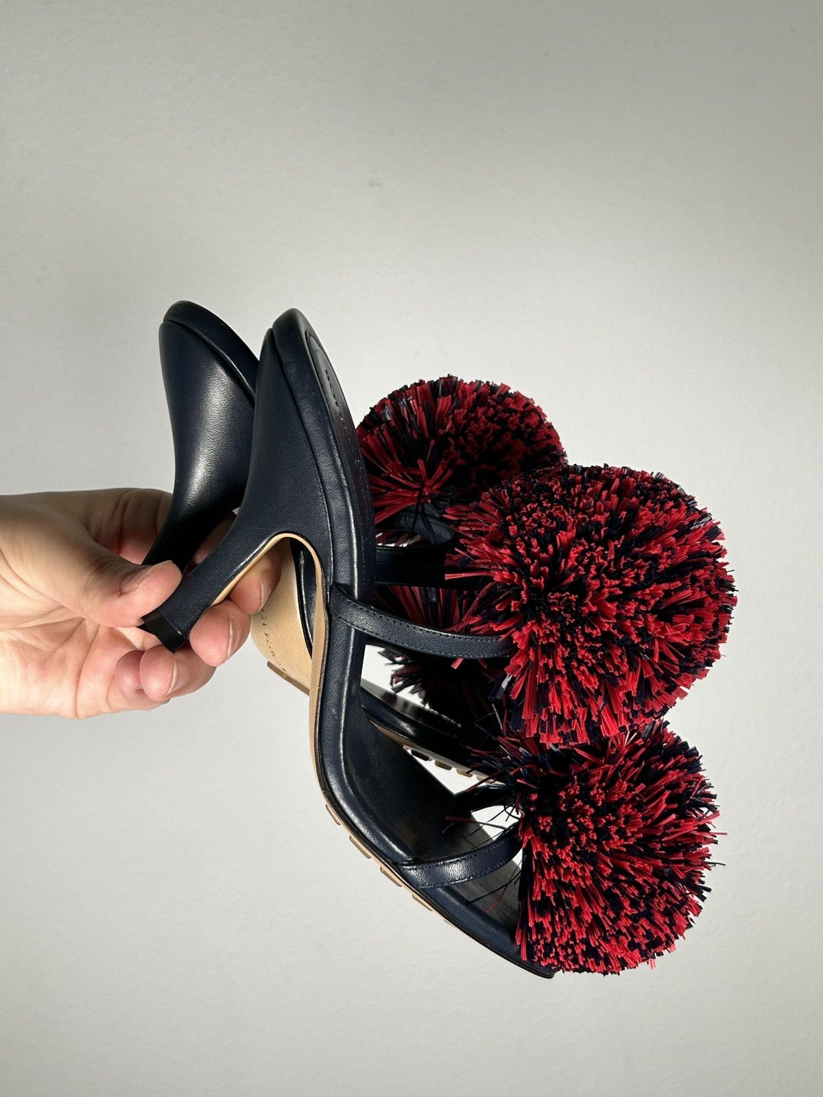 Bottega Veneta SS25 ‘Pom-Pom’ High Heels Size US 6 / IT 36 - 5 Thumbnail