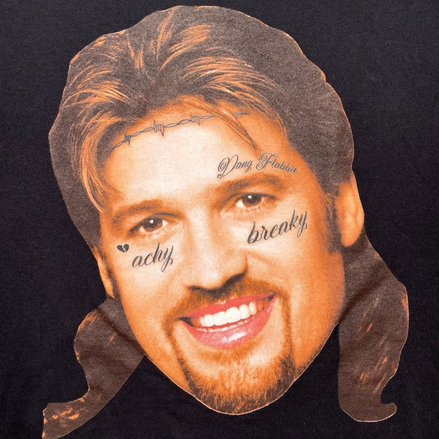 Vintage Noah Cyrus Shirt Men's Large Pizzaslime Billy Ray Cyrus Lil Xan 2018 RARE Size US L / EU 52-54 / 3 - 2 Thumbnail