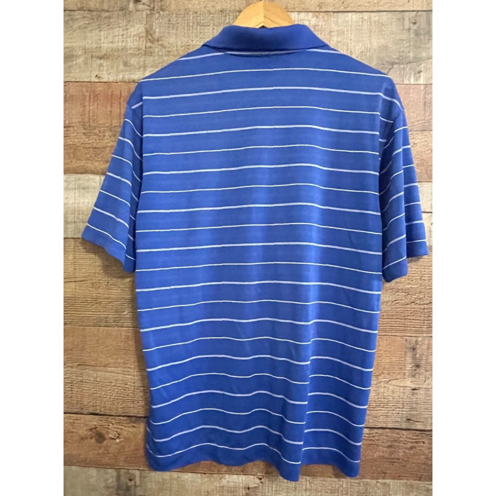Nike Nike Golf Mens Polo Shirt Medium Short Sleeve Blue Dri-Fit Casual Rugby Size US M / EU 48-50 / 2 - 2 Thumbnail