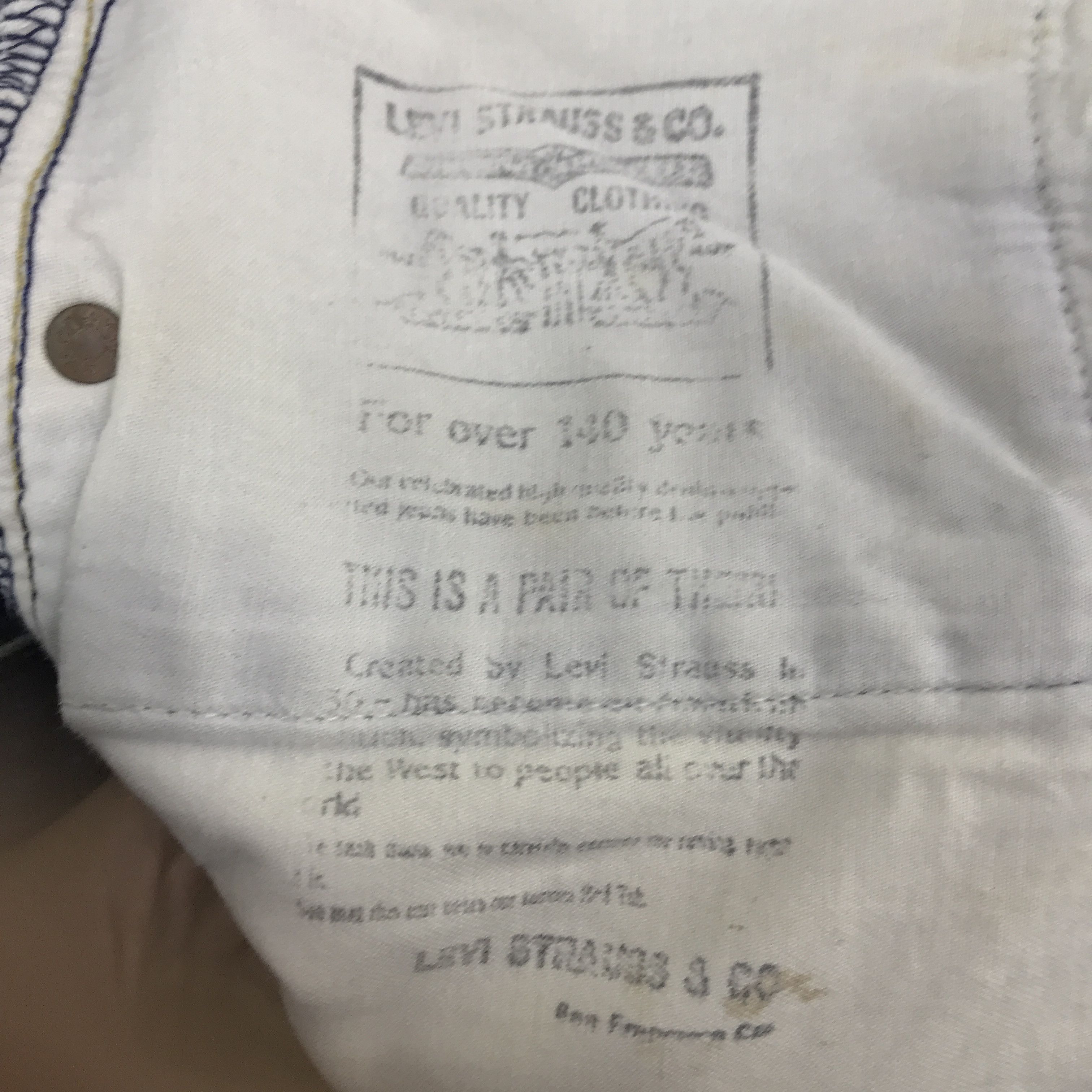 Levi's Vintage Clothing Vintage Levis 501 Japan denim Jeans pants K130B10 Size US 34 / EU 50 - 17 Thumbnail