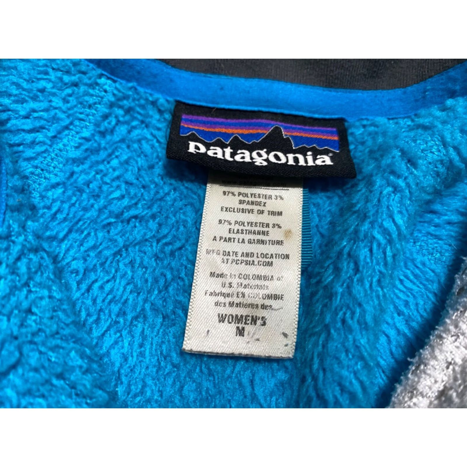 Patagonia Patagonia Womens Jacket Medium Blue Full Zip L/S R2 Polartec Fleece Thermal Size M / US 6-8 / IT 42-44 - 5 Thumbnail