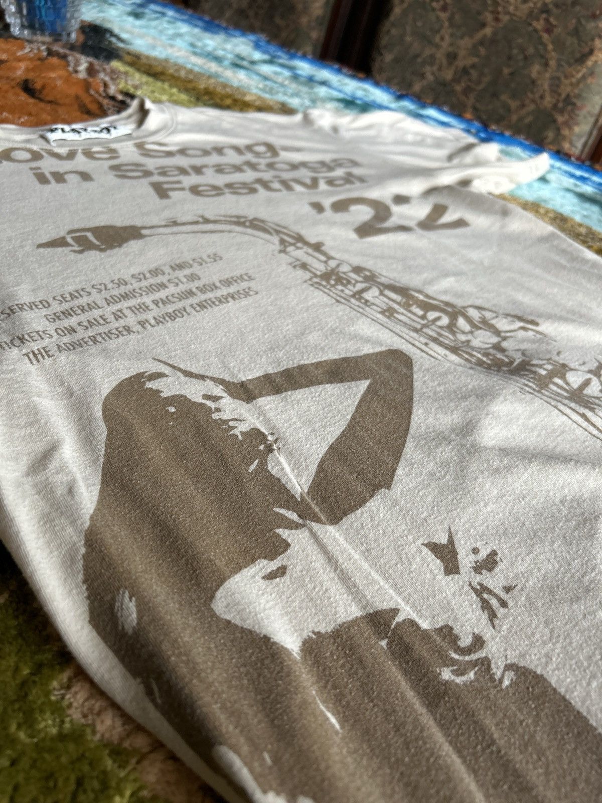 Playboy × Vintage Vintage Playboy Song Festival T-Shirt Size US M / EU 48-50 / 2 - 2 Thumbnail