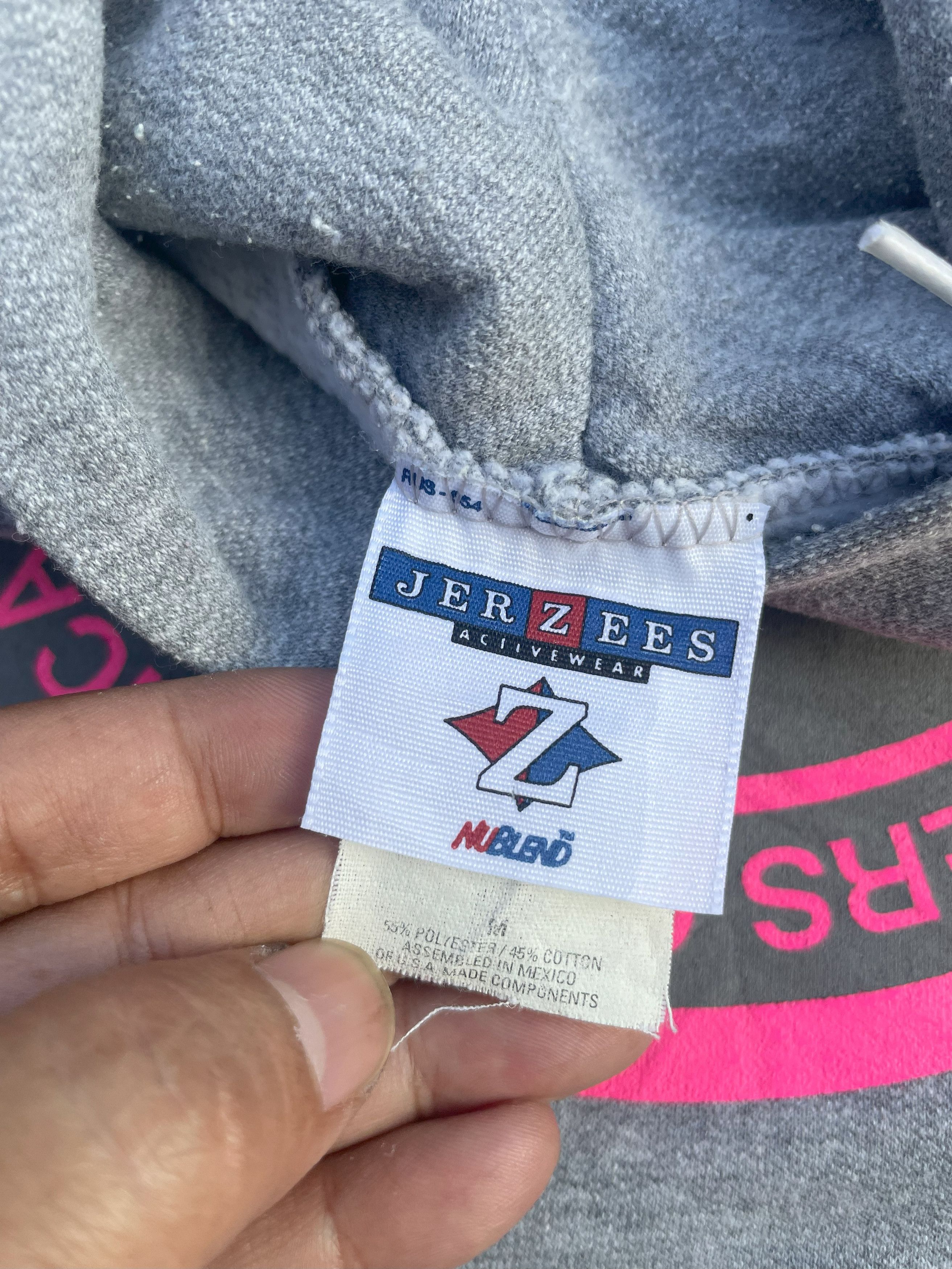 Jerzees Vintage Jerzees Hoodie Size US M / EU 48-50 / 2 - 9 Thumbnail
