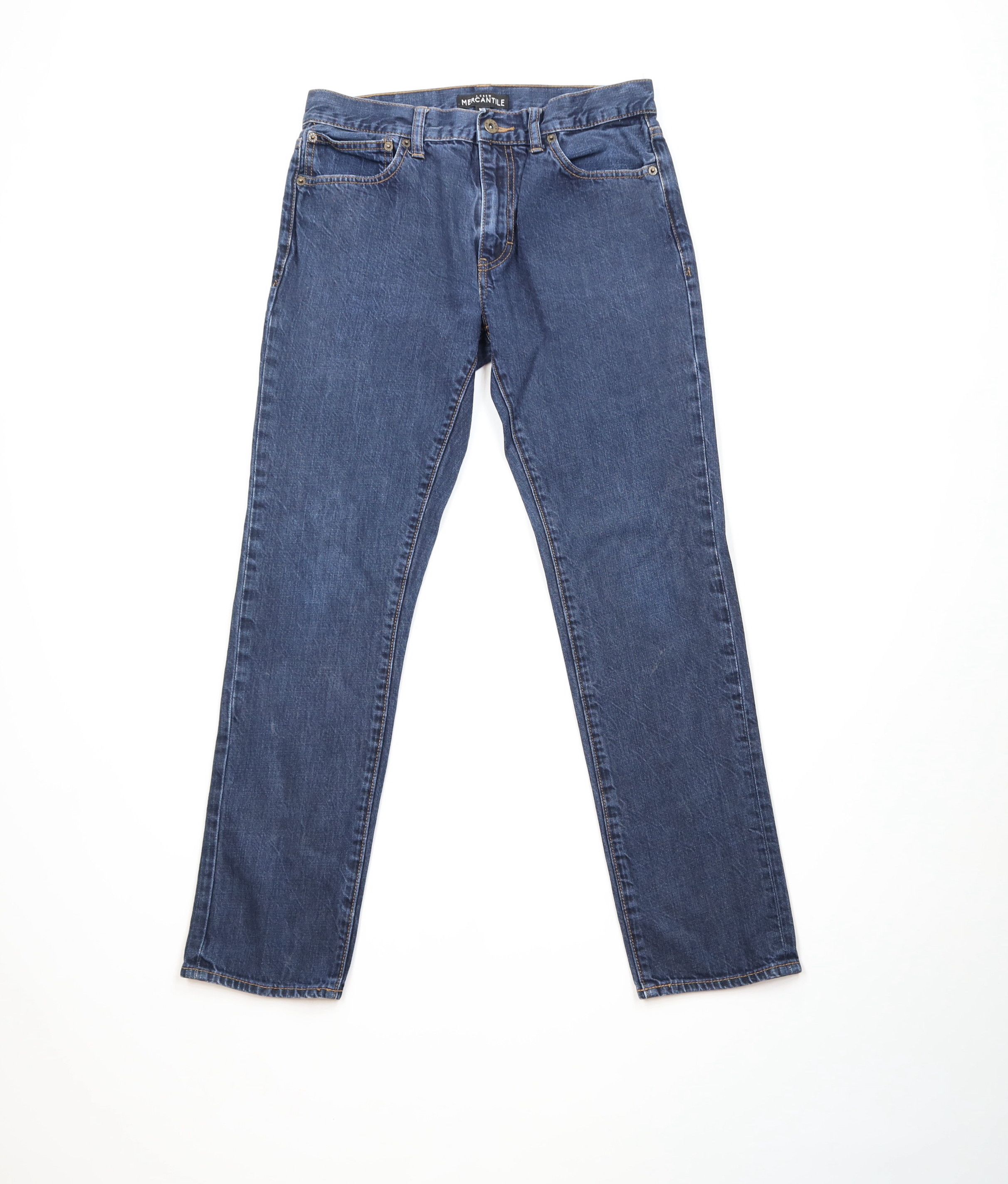 J.Crew J Crew Slim Fit Straight Leg Denim Jeans Indigo Dark Wash Size US 30 / EU 46 - 1 Thumbnail