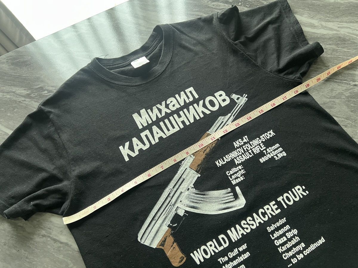 Other Михаил КАЛАШНИКОВ : AK47 Assault Rifle Tour Size US S / EU 44-46 / 1 - 5 Thumbnail