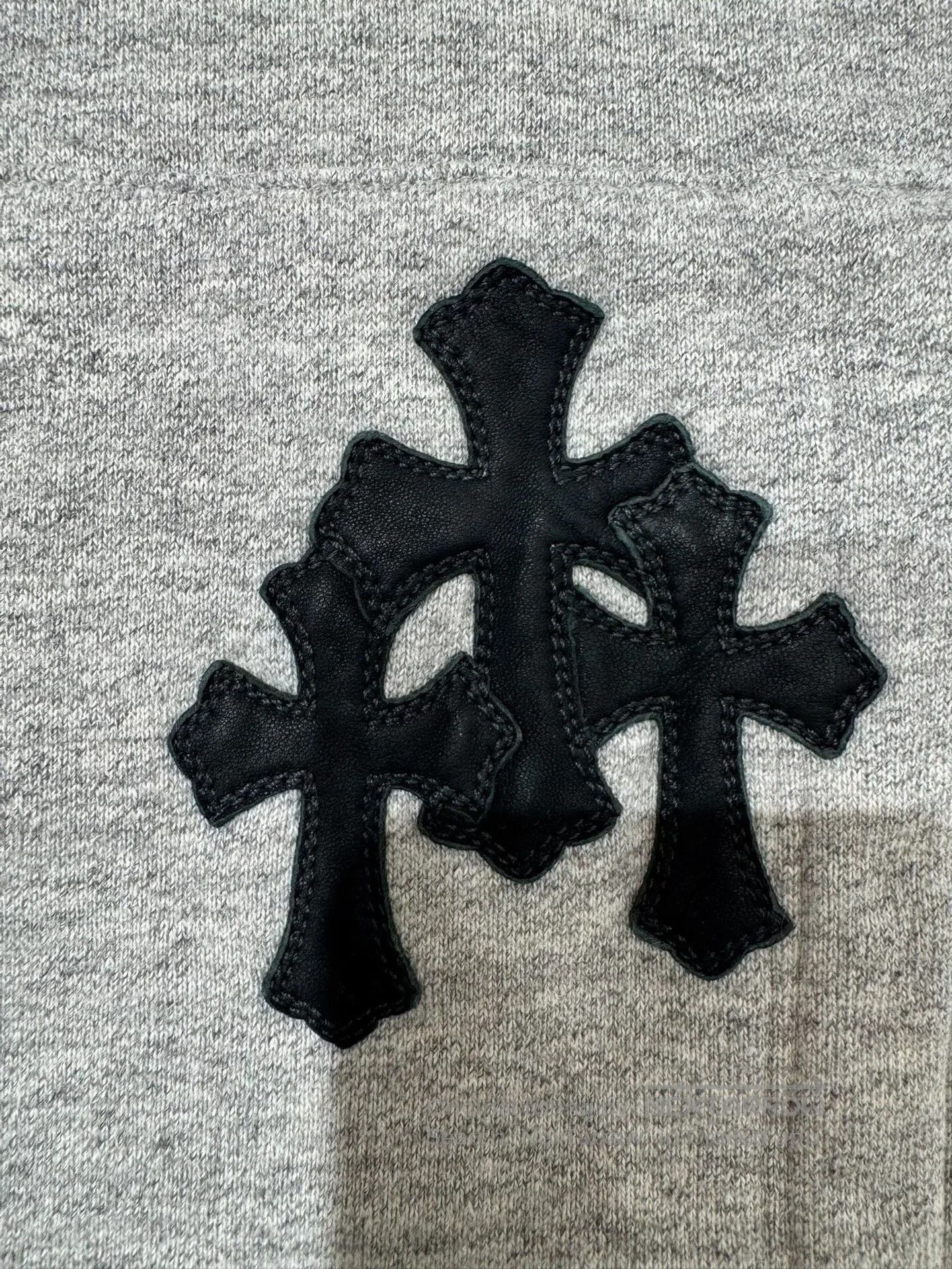 Chrome Hearts gray chrome hearts hoodie with cross detail. Size US S / EU 44-46 / 1 - 5 Thumbnail