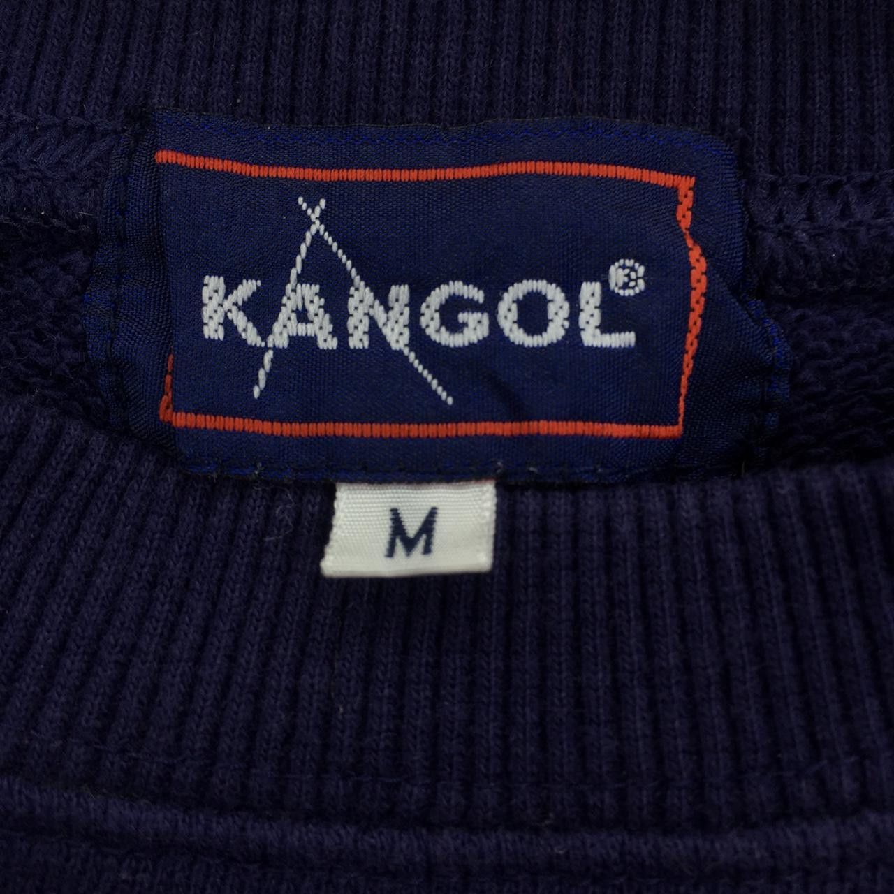 Vintage Vtg 90’ KANGOL UNITED KINGDOM Sweatshirt Center Logo Sweater Size L / US 10 / IT 46 - 3 Thumbnail