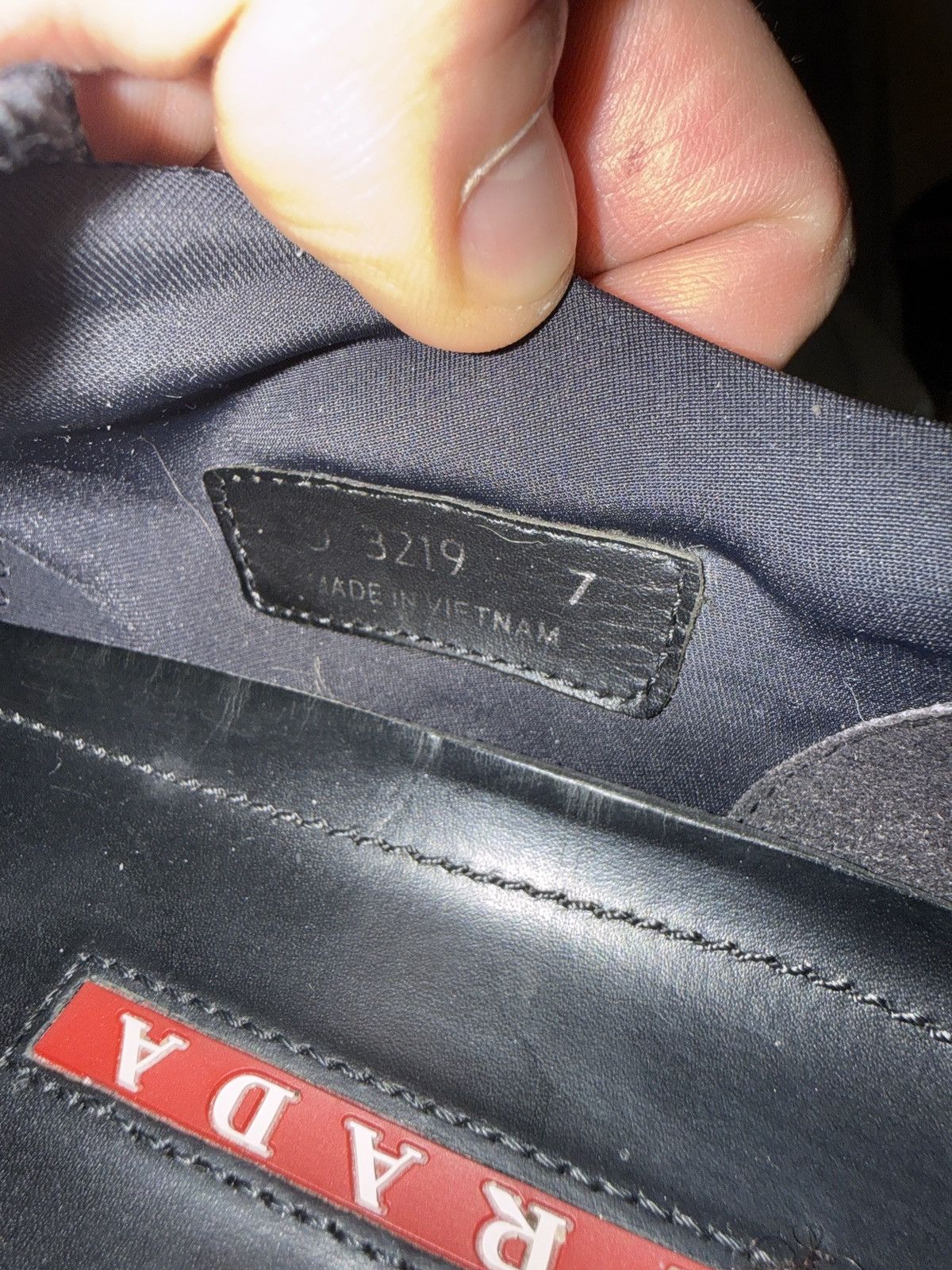 Prada Prada Black Knit Strap Trainers Size US 10 / EU 43 - 5 Thumbnail
