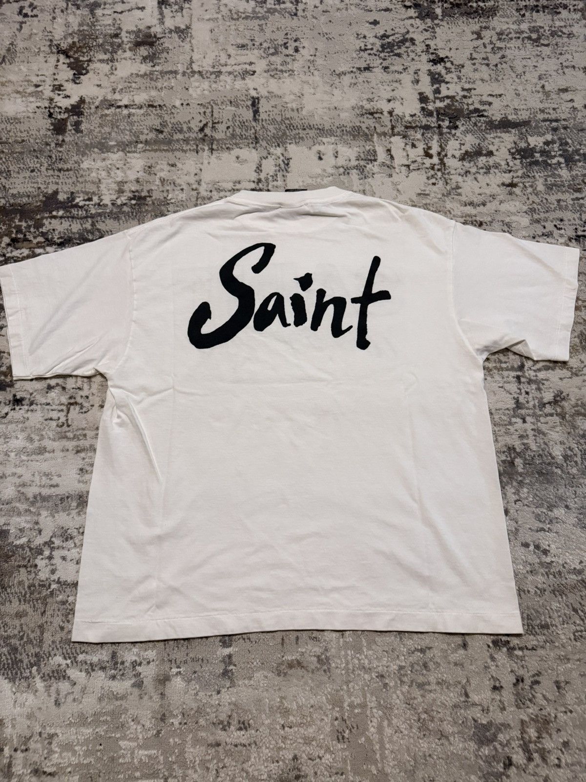 Saint Michael Saint Michael “SAINT” Tshirt Size US XL / EU 56 / 4 - 10 Thumbnail