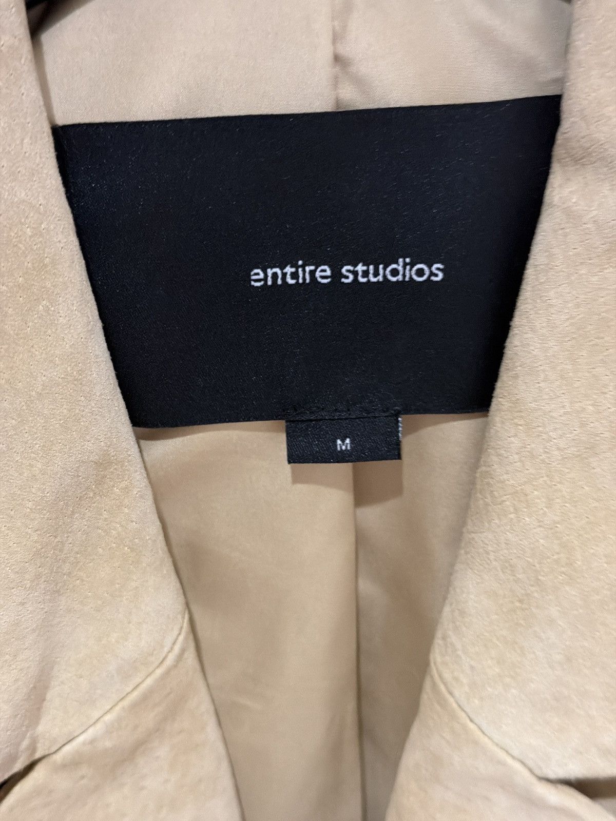 Entire Studios Entire studios sample suede shoulder pad vest medium Size US M / EU 48-50 / 2 - 3 Thumbnail