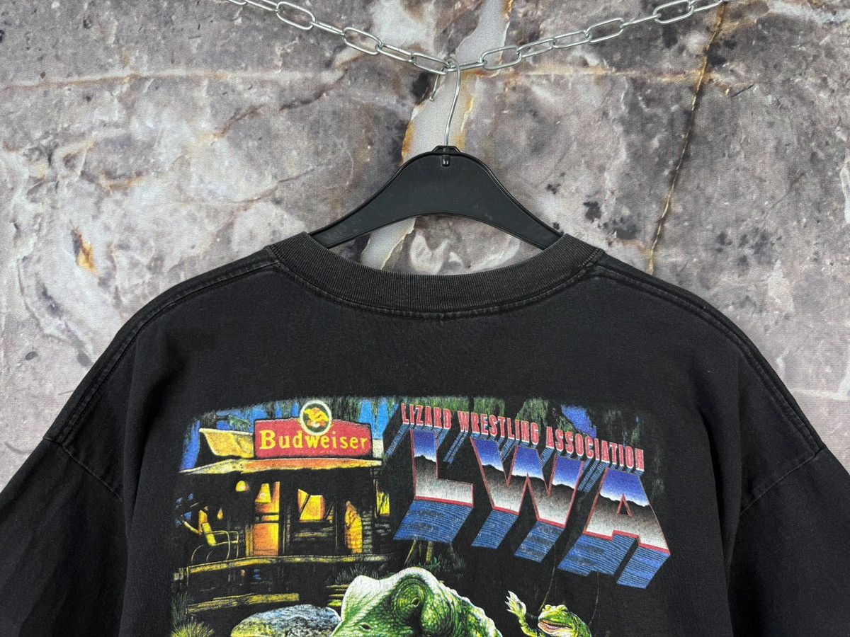 Budweiser Vintage 1998 Budweiser Chameleon T-Shirt Double Sided Beer Size US XL / EU 56 / 4 - 11 Thumbnail