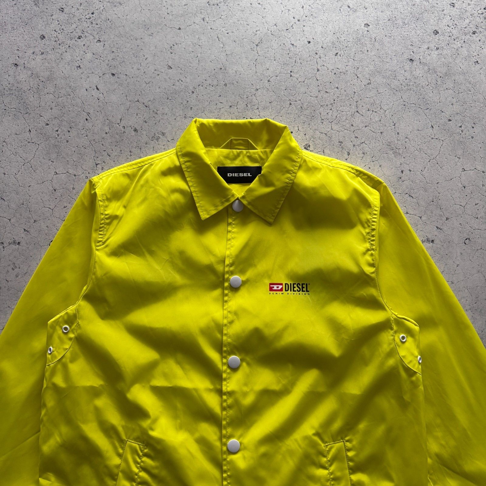 Diesel Diesel Jromanp Jacket Button Up Nylon Windbreaker Size US S / EU 44-46 / 1 - 4 Thumbnail