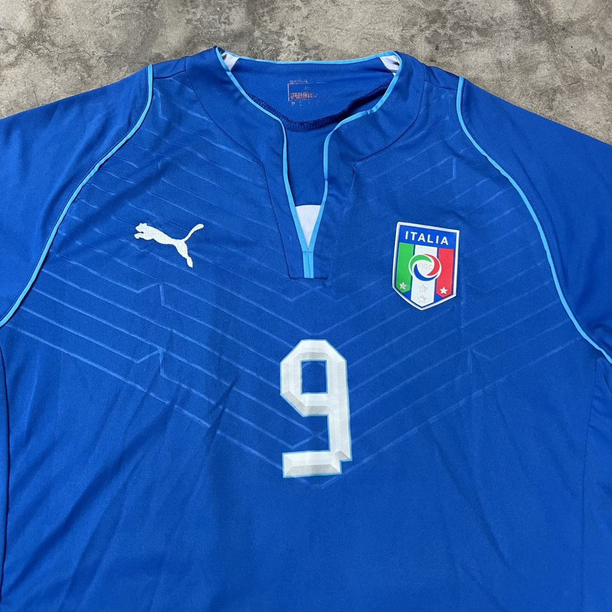 Puma FIFA Italia FIGC Mario Balotelli #9 Puma Soccer Jersey Size US L / EU 52-54 / 3 - 7 Thumbnail