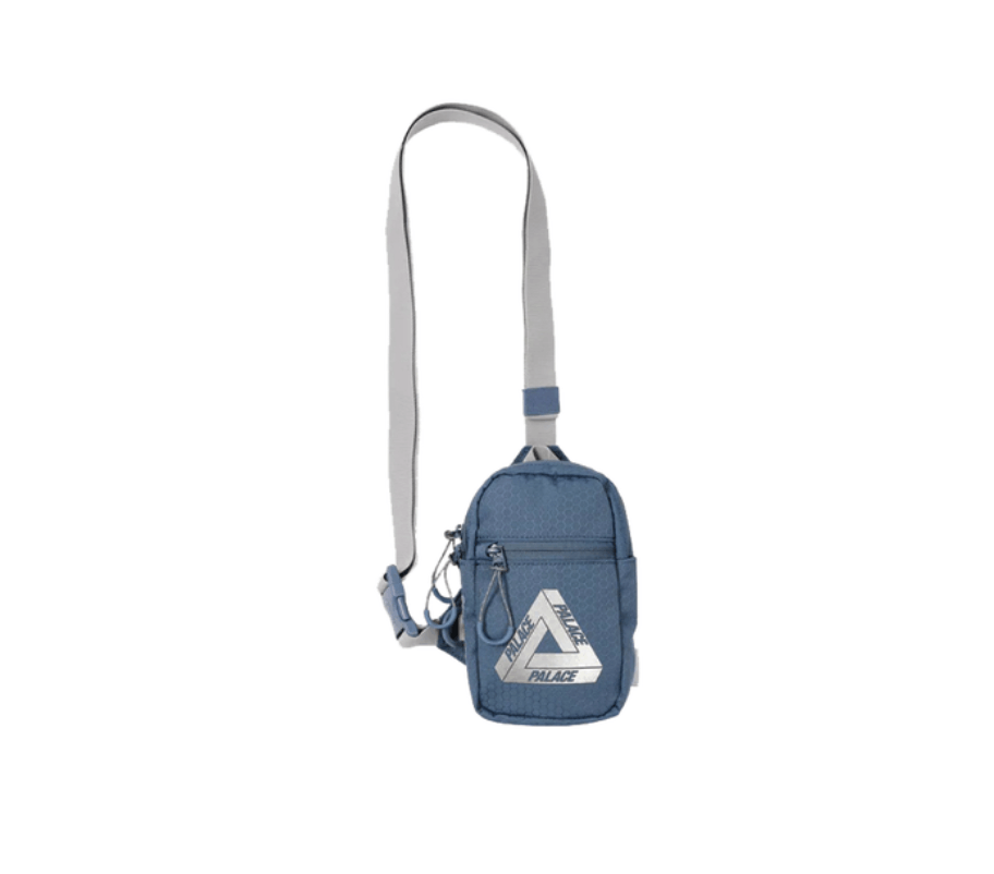 Palace Palace Cordura Eco Hex Ripstop Shot Bag Slate Grey Size ONE SIZE - 1 Thumbnail