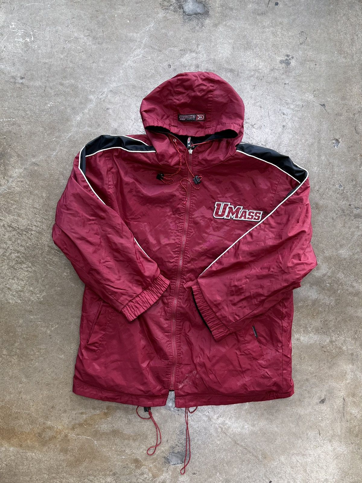 Vintage Vintage UMass Colosseum Reversible College Jacket XXL Size US XXL / EU 58 / 5 - 2 Thumbnail