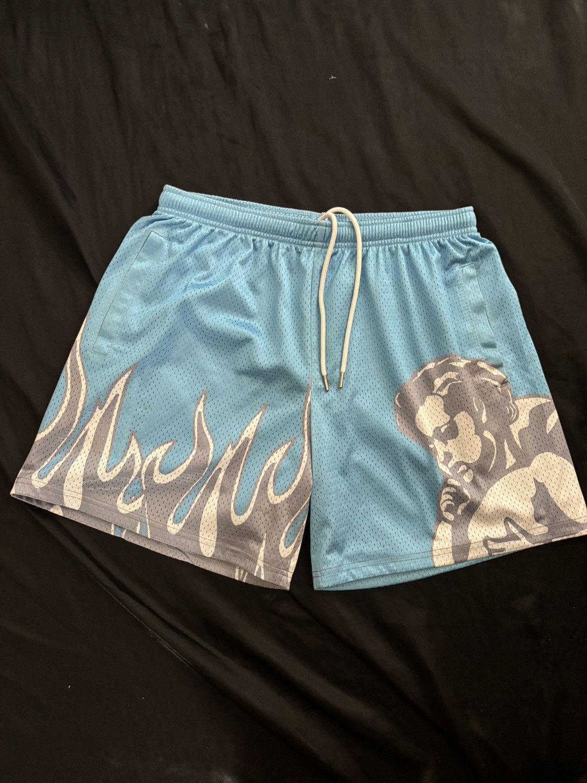 Japanese Brand Fifty2hundred Heaven Hell BB Shorts M Size US 32 / EU 48 - 1 Thumbnail