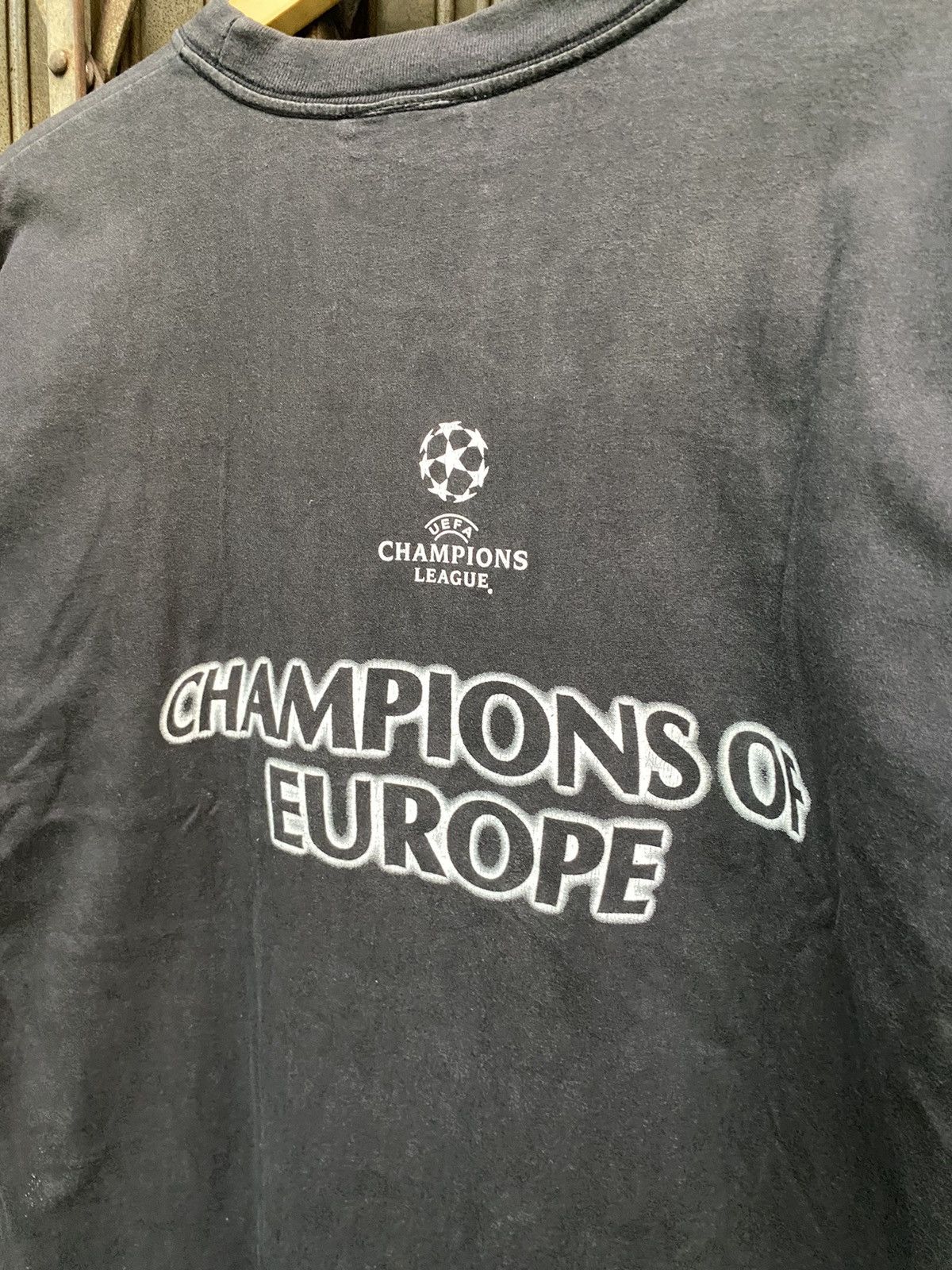 Umbro Vintage Manchester United Champions of Europe by Umbro Tee Size US L / EU 52-54 / 3 - 6 Thumbnail