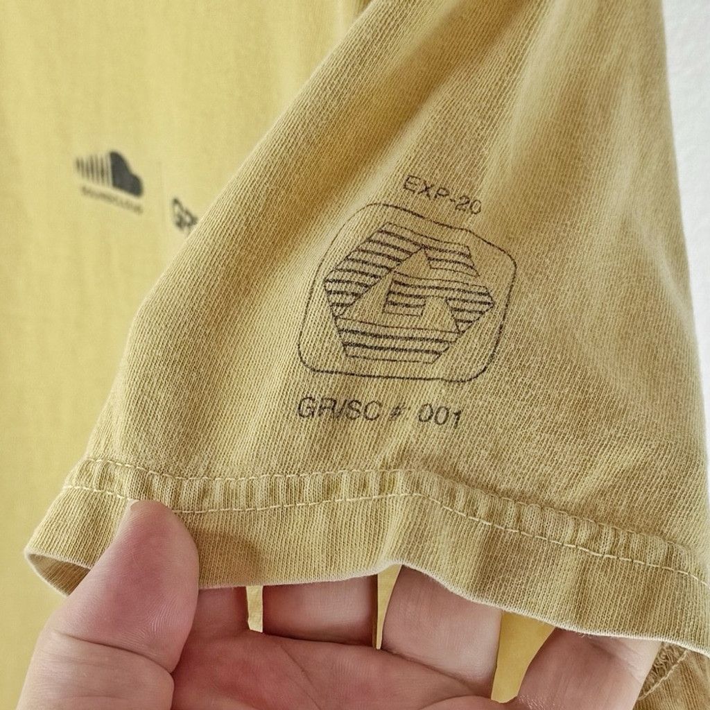 Other SOUNDCLOUD x GRVTY MUSIC Mens Mute Mustard Graphic T-Shirt M Size US M / EU 48-50 / 2 - 3 Thumbnail