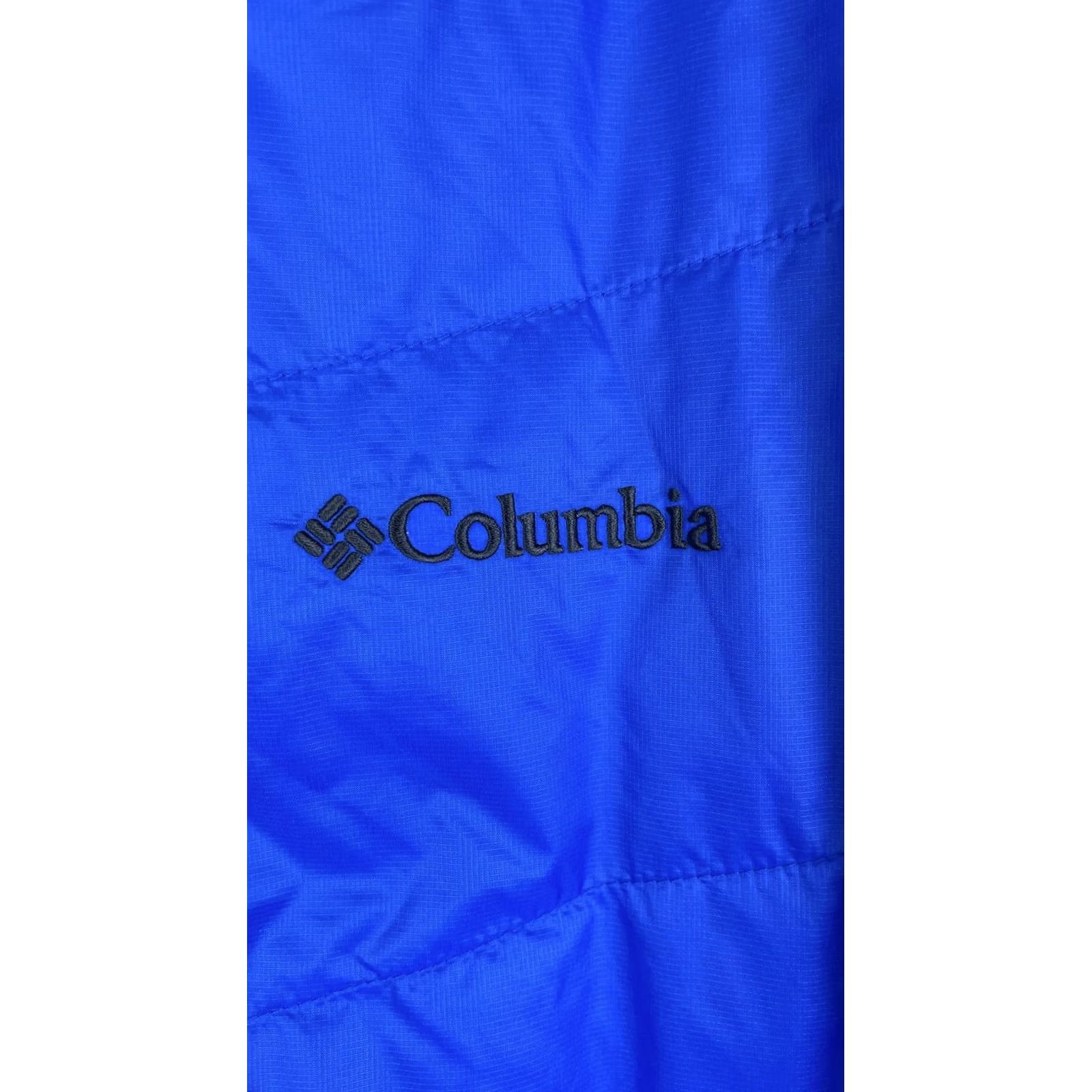 Vintage Columbia Mighty Light Jacket Mens 2XL Blue Puffer Omni-Heat Lightweight Outdoor Full Zip Insulated Size US XXL / EU 58 / 5 - 2 Thumbnail