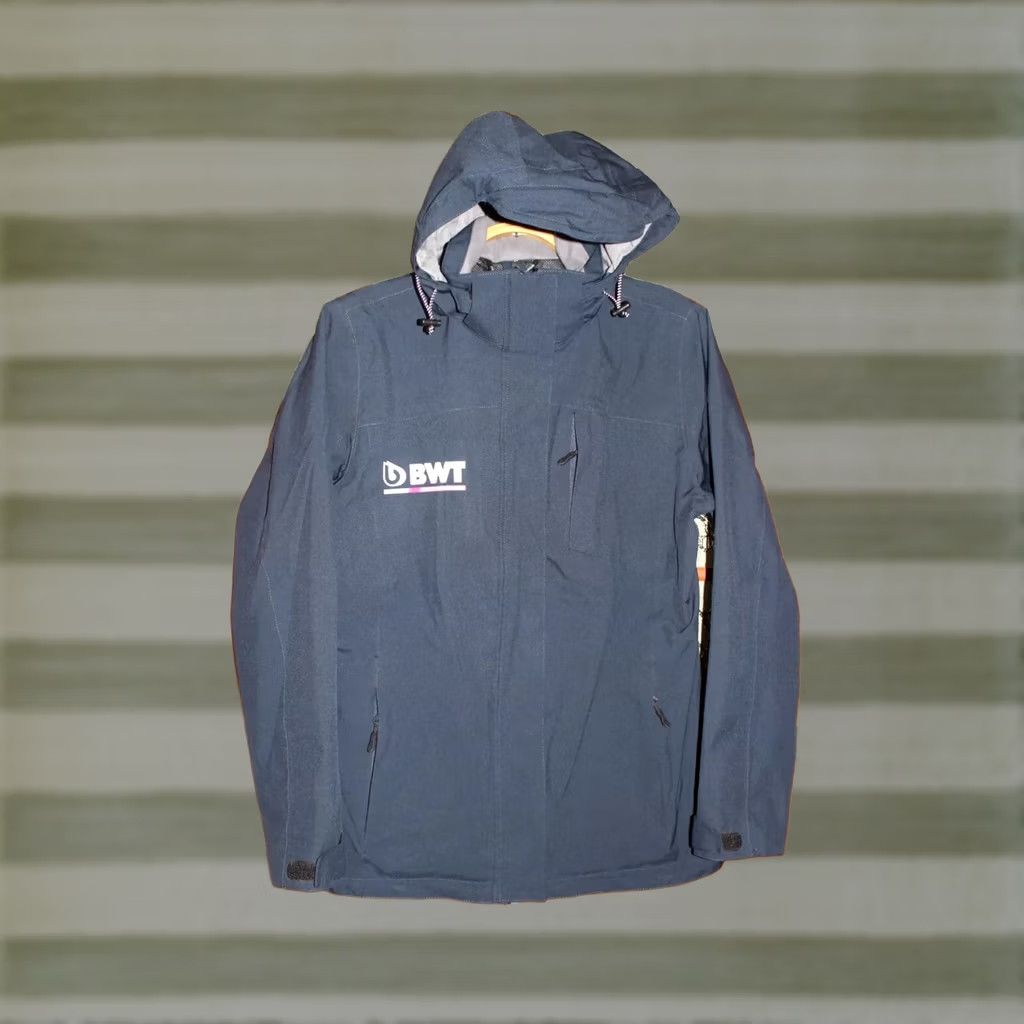 Vintage VINTAGE Formula 1 Racing Point BWT Rukka wind jacket 38 blue Mens Size US XXS / EU 40 - 1 Thumbnail