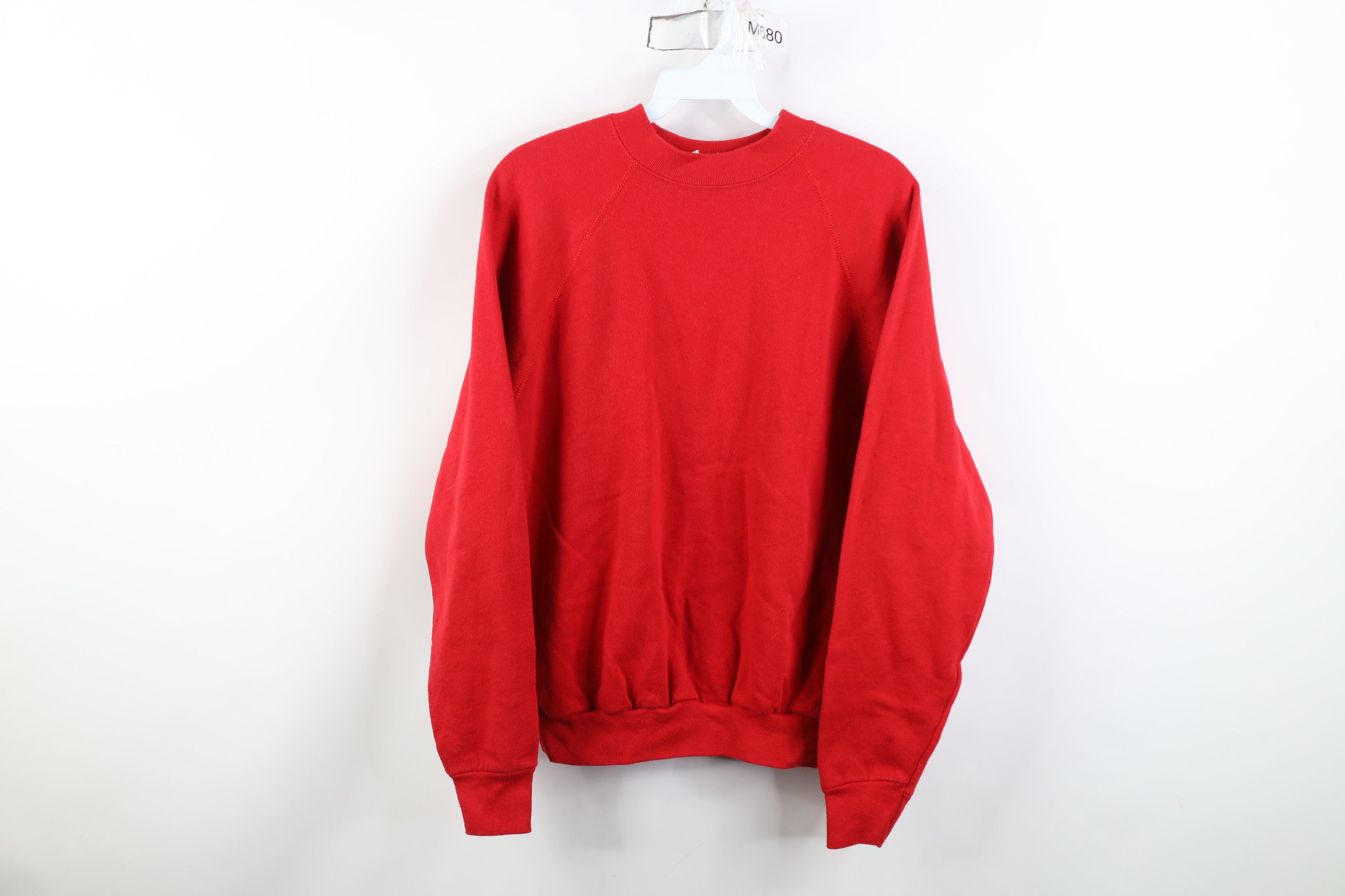 Vintage Vintage 80s 90s Streetwear Raglan Crewneck Sweatshirt USA Size L / US 10 / IT 46 - 1 Thumbnail