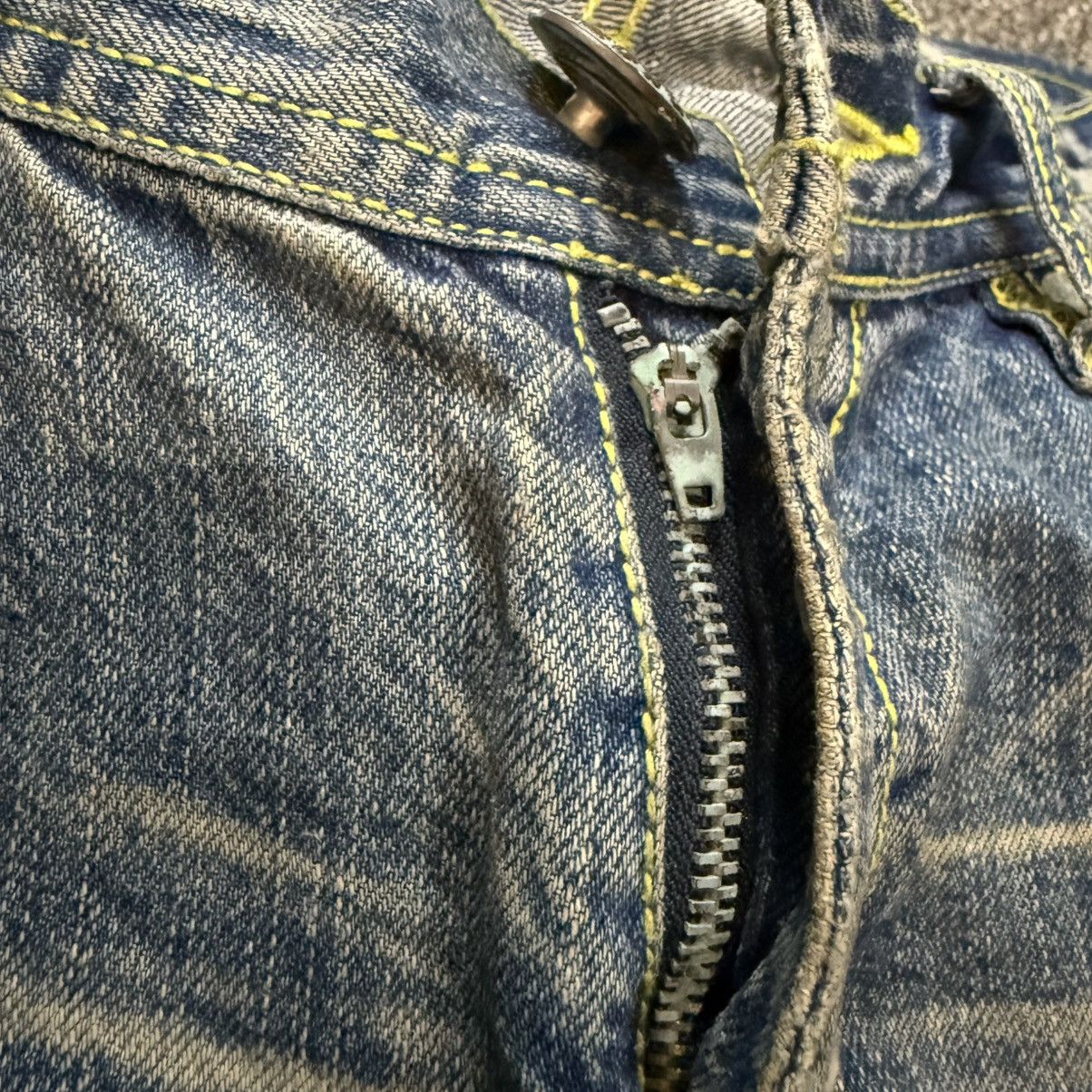 Hysteric Glamour 🔥🇯🇵 Vintage Avant Garde BackStar Paint Patch Denim Size US 33 - 19 Thumbnail