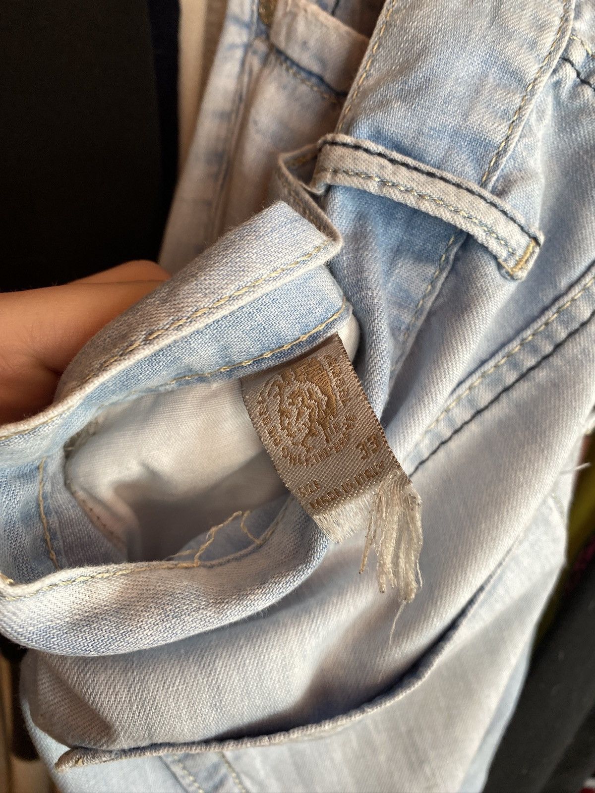 Diesel VINTAGE DIESEL DENIM JEANS Y2k Size US 33 - 5 Thumbnail
