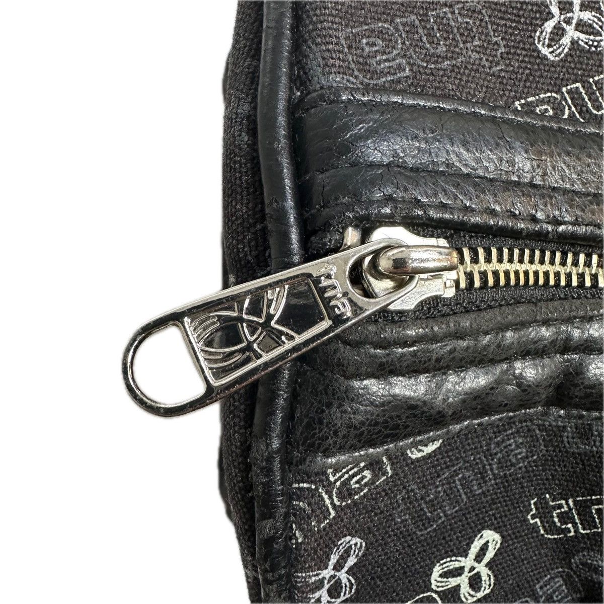 TNA Aritzia TNA Logo Small Black Canvas Duffel Bag Lined Pewter Size ONE SIZE - 9 Thumbnail