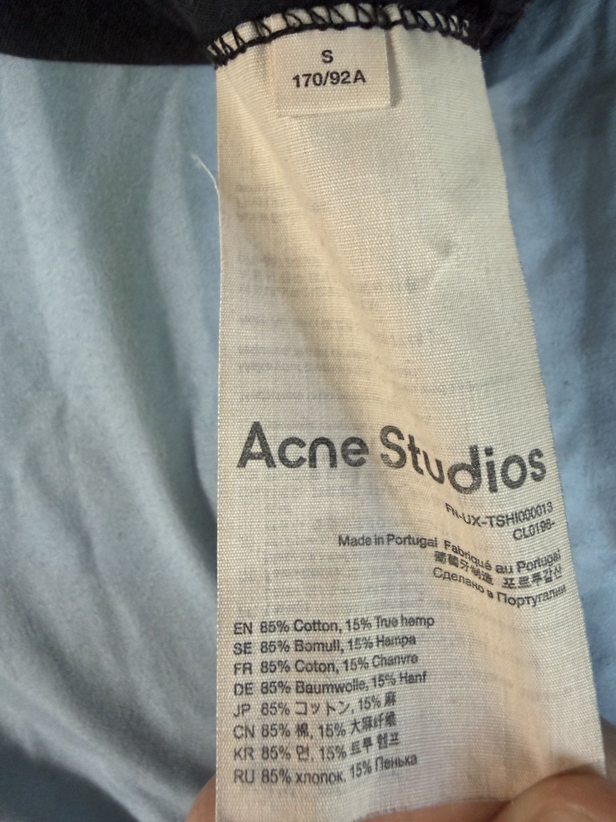 Acne Studios Acne Studios Stockholm 1996 T-Shirt Size US S / EU 44-46 / 1 - 4 Thumbnail