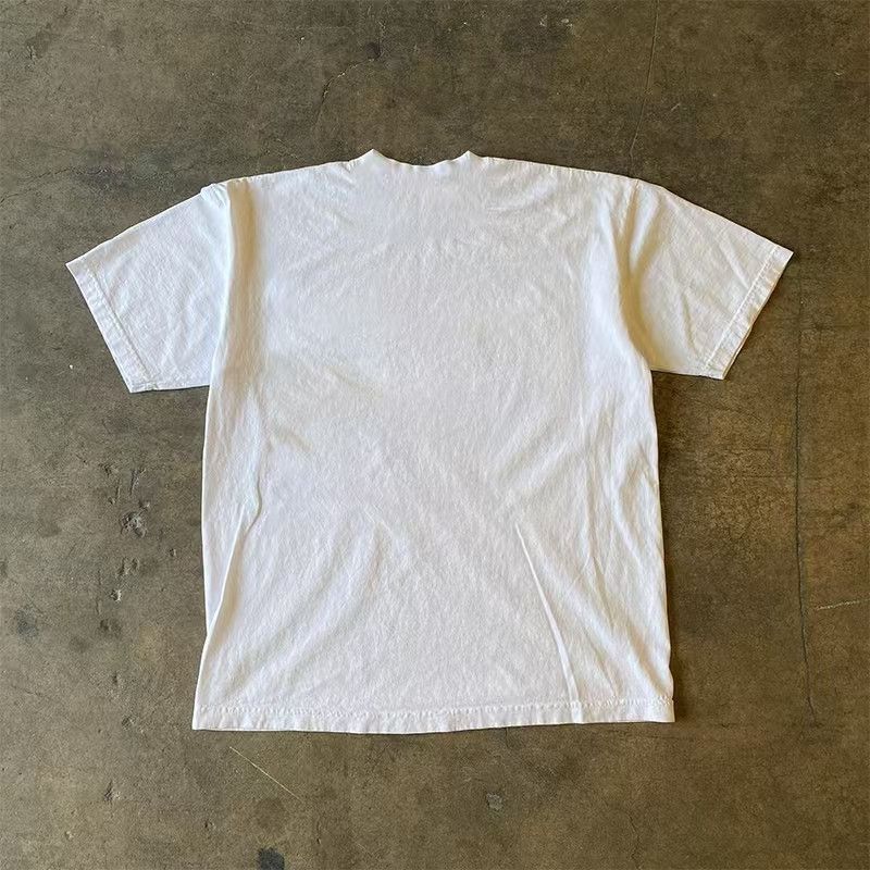 Japanese Brand × Vintage White washed vintage pomegranate print cotton t-shirt Size US L / EU 52-54 / 3 - 2 Thumbnail