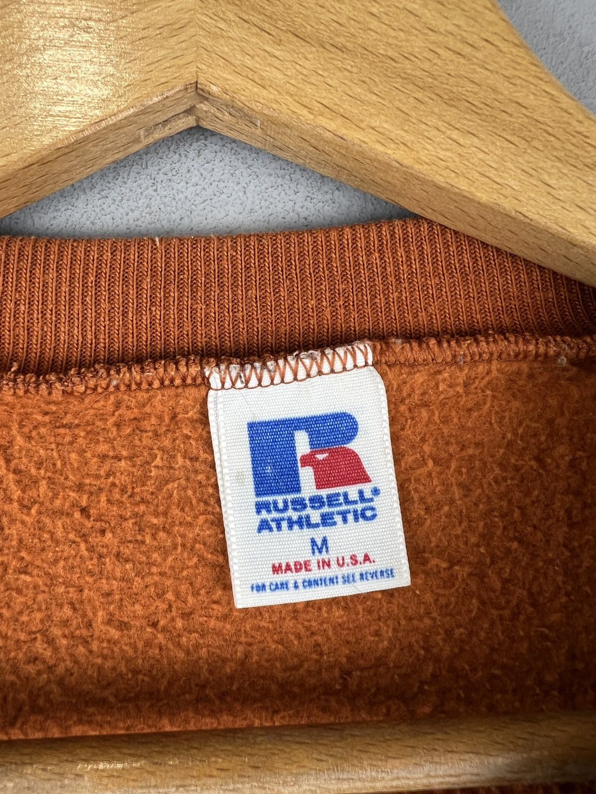 Russell Athletic Vintage 90s BOXY Crewneck Sweatshirt Texas Longhorn Size US M / EU 48-50 / 2 - 6 Thumbnail