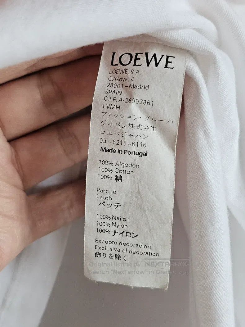 Loewe Loewe Short-sleeved T-shirt, white Size S / US 4 / IT 40 - 6 Thumbnail