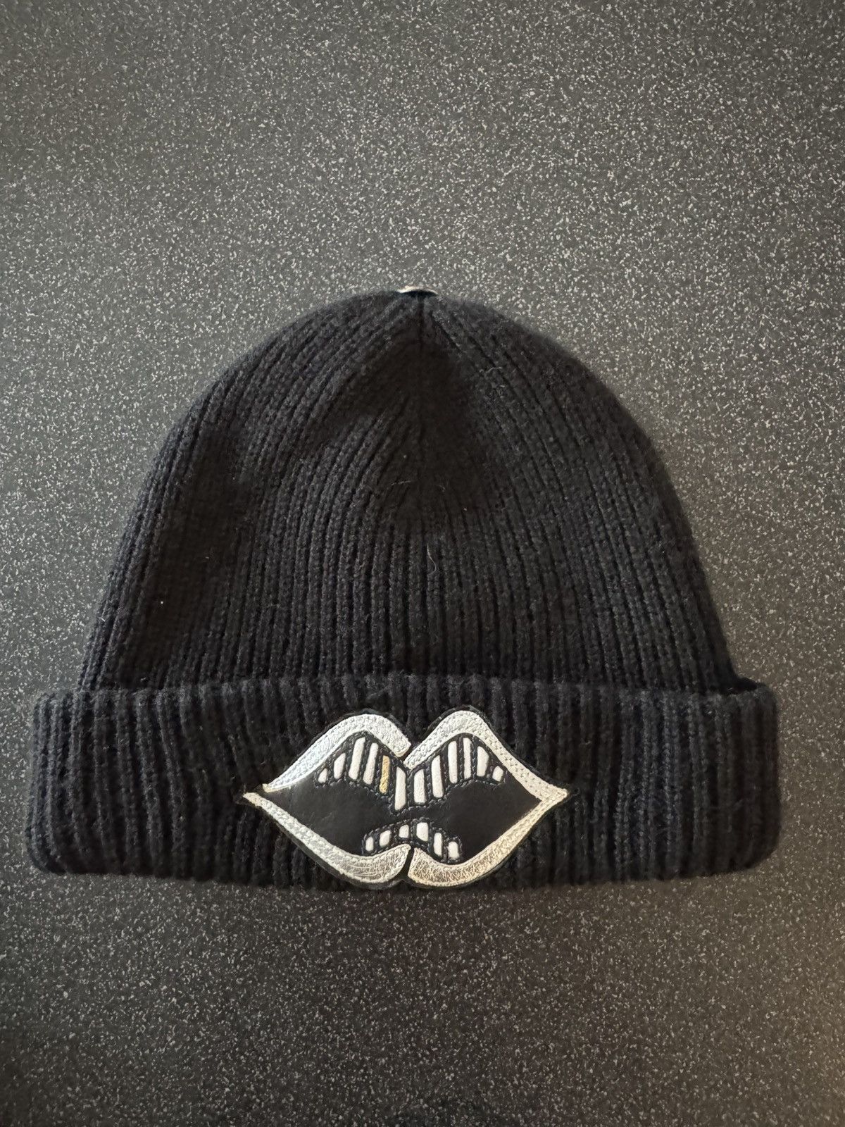 Chrome Hearts CHROME HEARTS Black Cashmere Knit Hat Size ONE SIZE - 1 Thumbnail