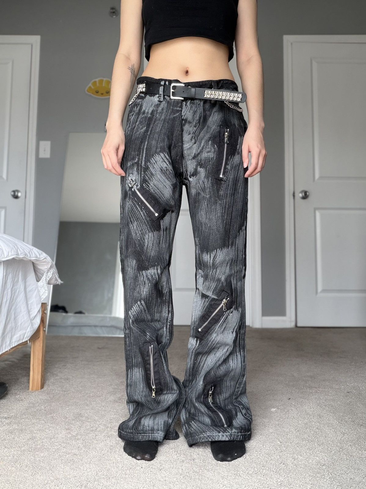 Other Grunge Flare Denim By ArtsKoreanMan Size US 32 / EU 48 - 8 Thumbnail