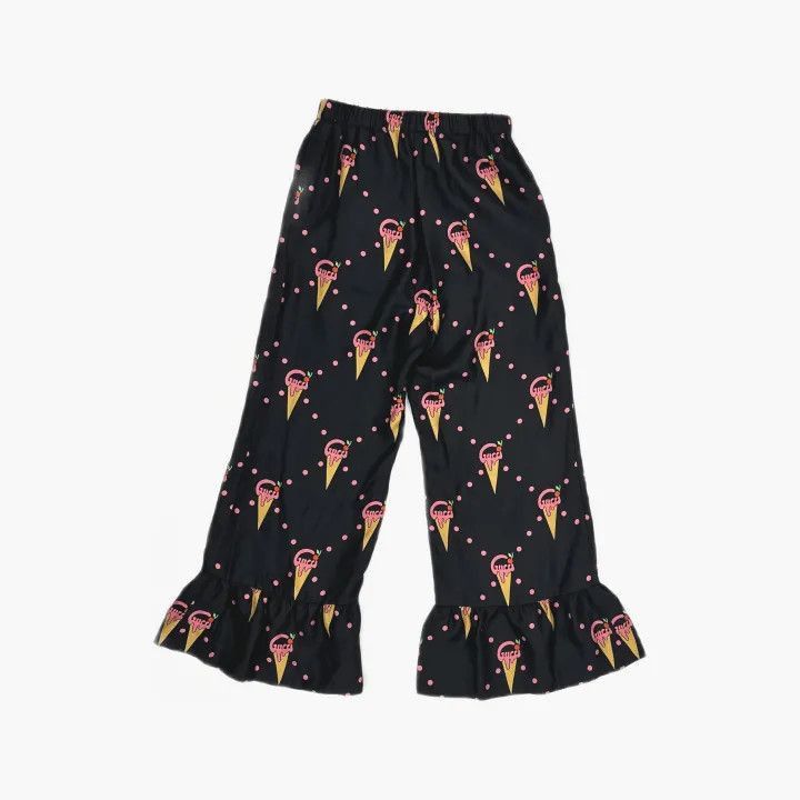 Other Gucci Patterned Loose Fit Casual Pants for Women-2507 Size 37" - 3 Thumbnail