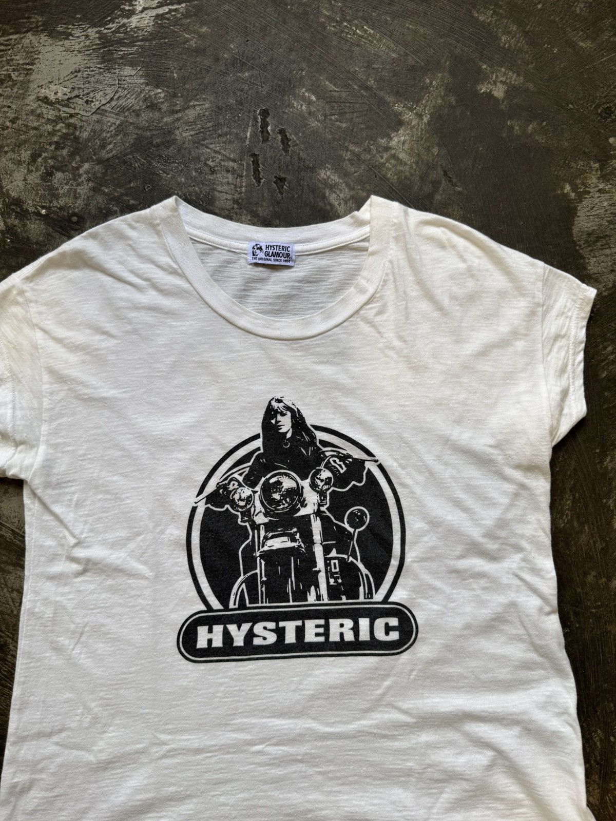 Hysteric Glamour HYSTERIC GLAMOUR SEXY WOMEN RIDING MOTORCYCLE T SHIRT Size M / US 6-8 / IT 42-44 - 2 Thumbnail