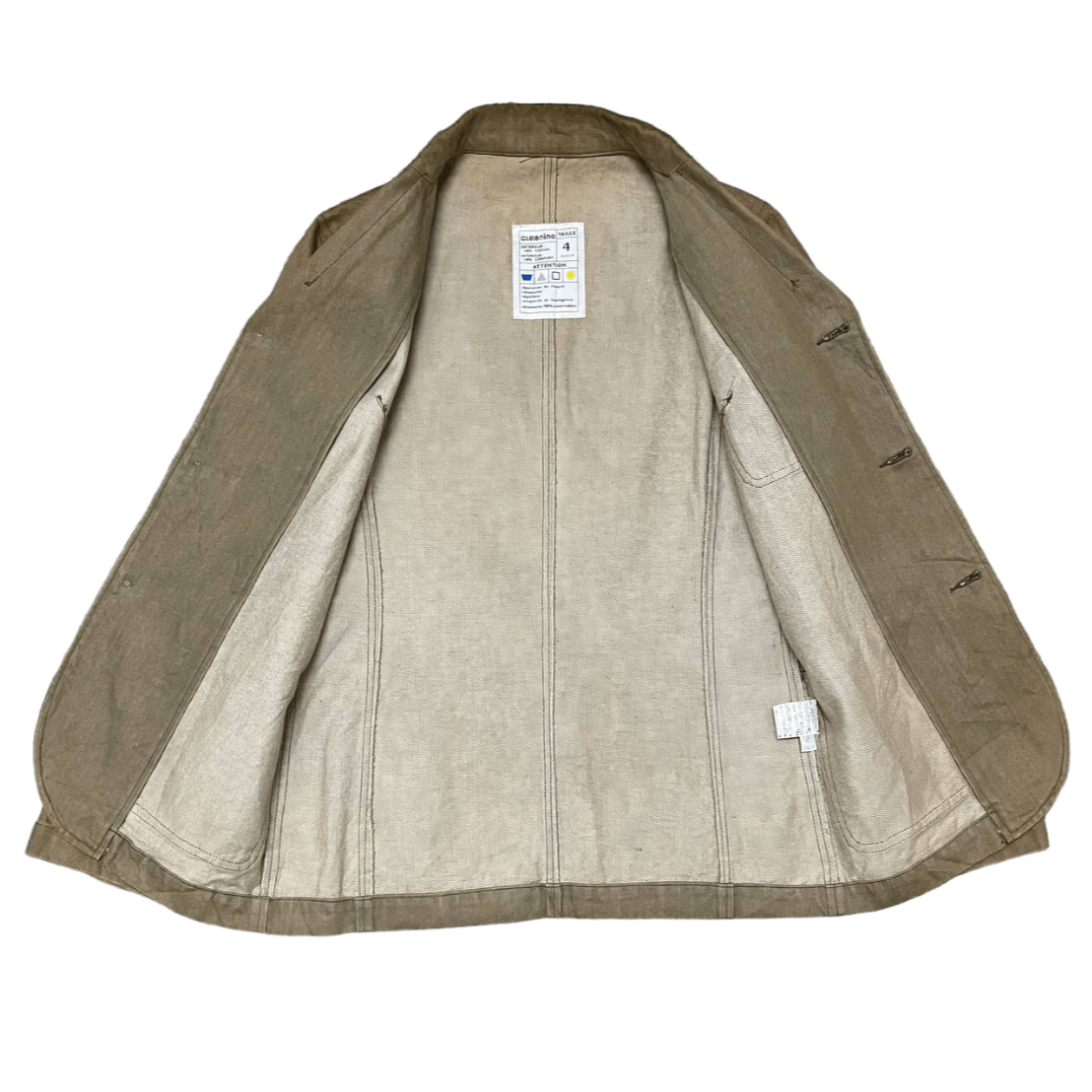 Japanese Brand Vintage Cleaning Chore Coat Jacket Size US S / EU 44-46 / 1 - 7 Thumbnail