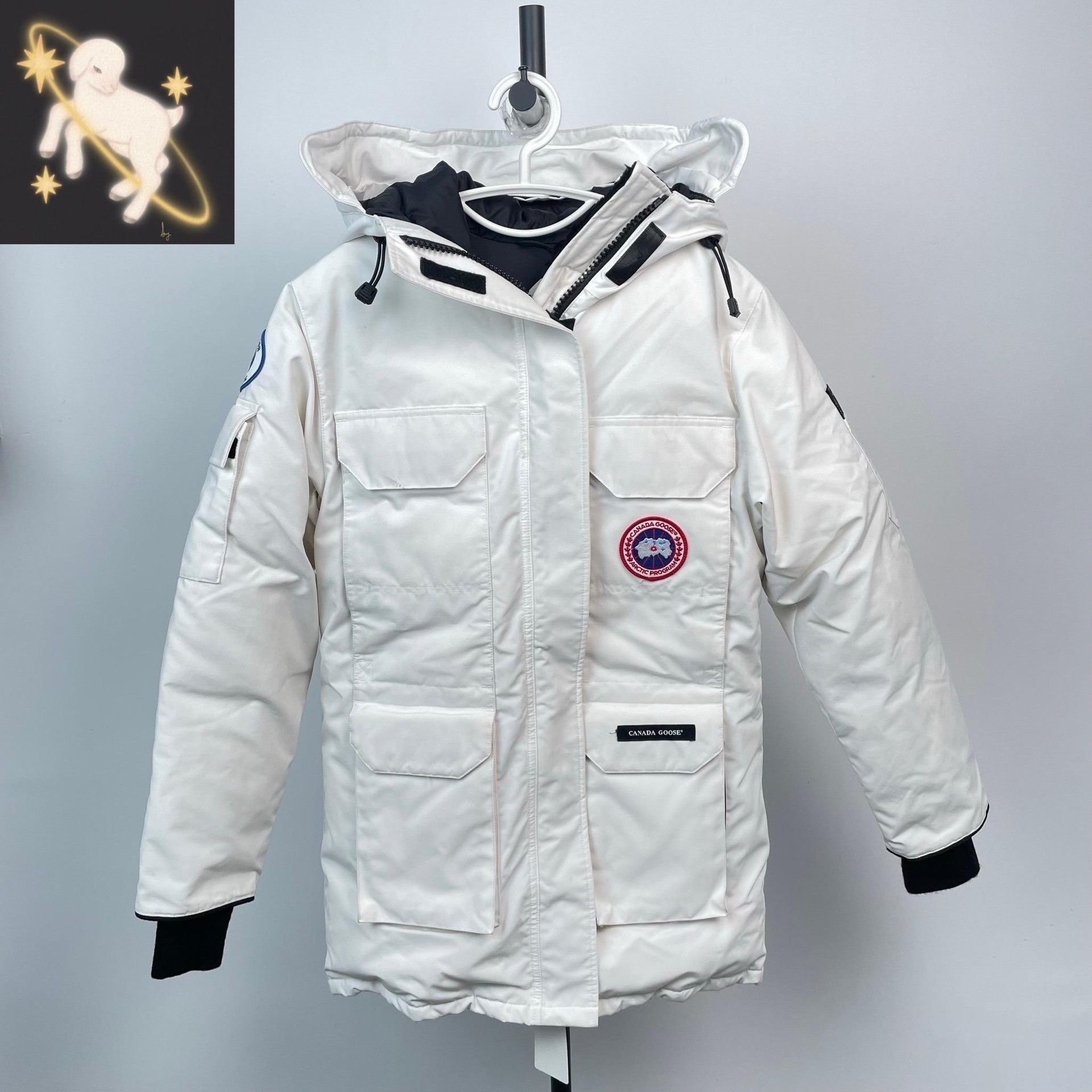 Canada Goose Canada Goose White Heavy Coat XS Men Size US XS / EU 42 / 0 - 1 Thumbnail