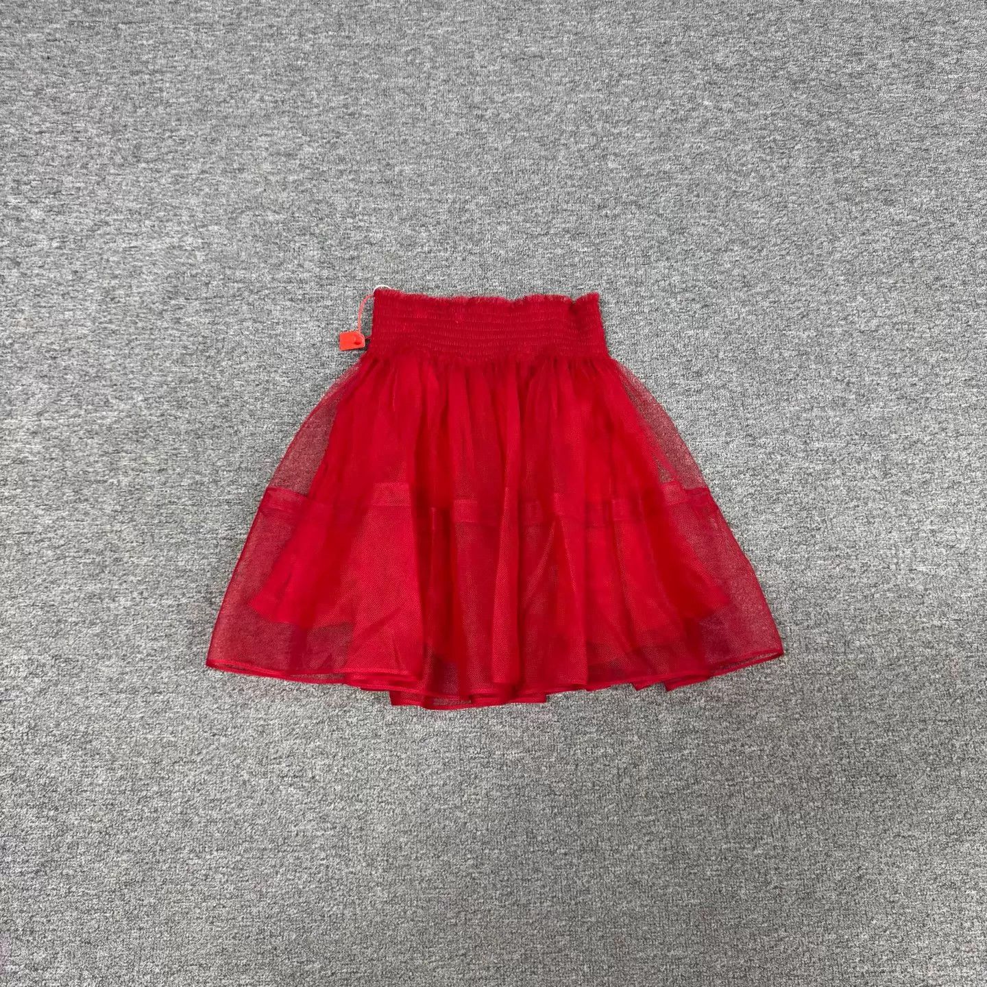 Dior Dior red tulle elastic waist 38 skirt 99 new Size 27" / US 4 / IT 40 - 2 Thumbnail