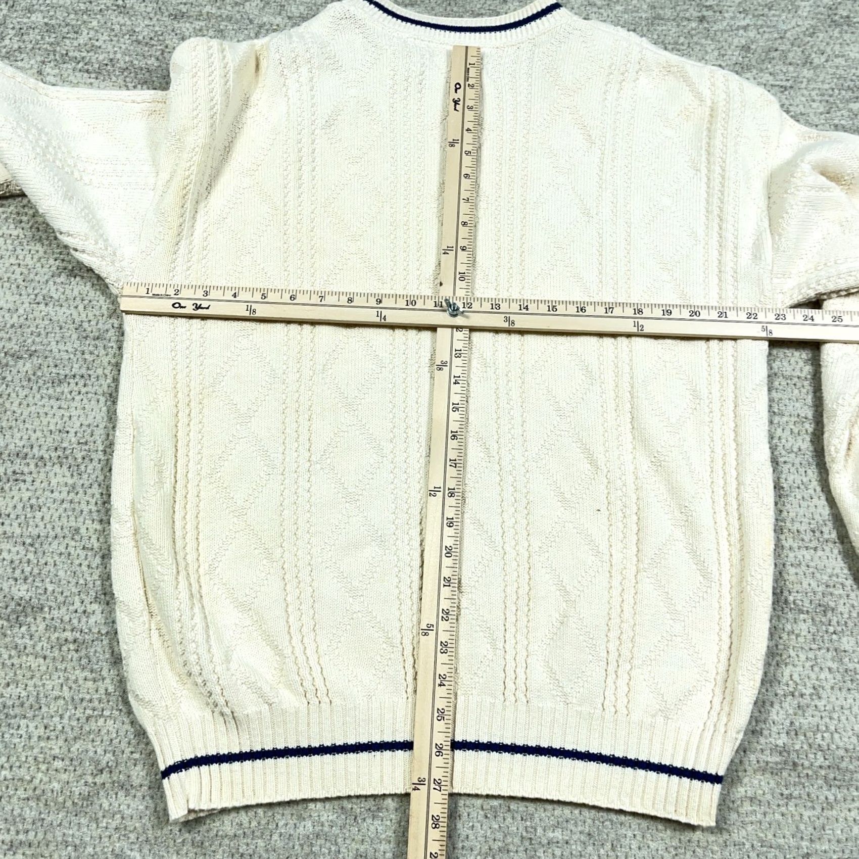 Dunbrooke Vintage Dunbrooke Sweater Shirt Men L White 90s Logo Classic Preppy Knit Pullover Crewneck Cotton Rib All Seasons Casual Mens Size US L / EU 52-54 / 3 - 6 Thumbnail