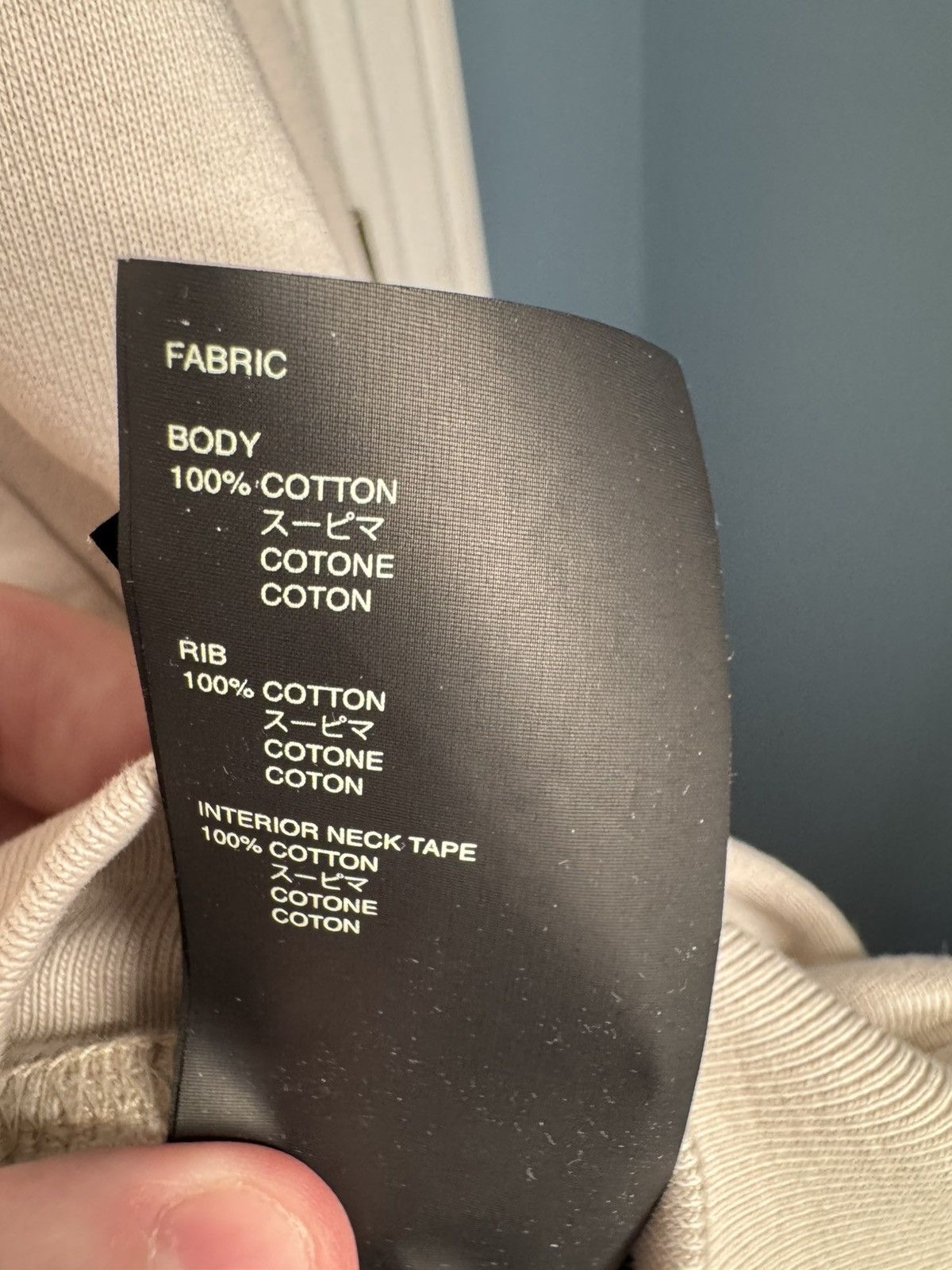 Fear of God Fear of God Seventh Collection FG 2 Button Hoodie. Size US XL / EU 56 / 4 - 14 Thumbnail