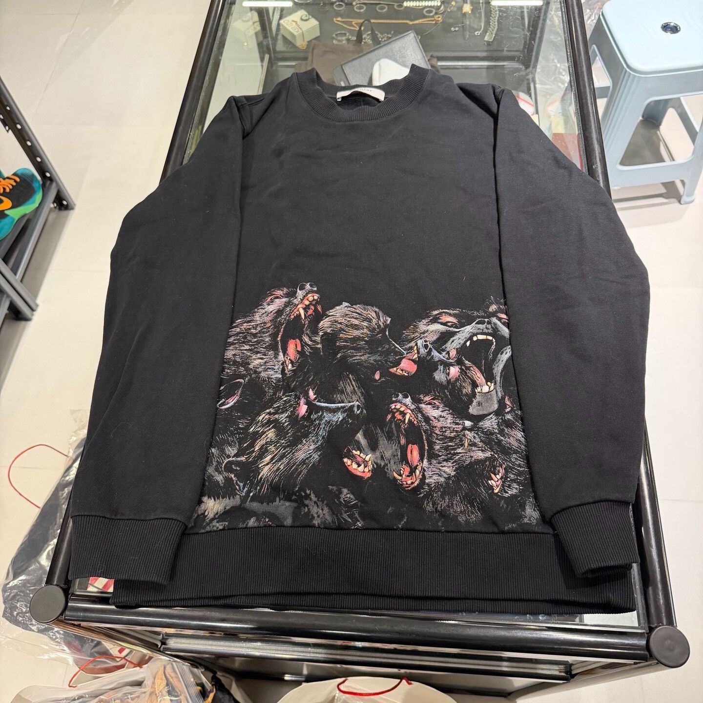 Givenchy Givenchy Wild Beast Baboon Print Sweatshirt Size US S / EU 44-46 / 1 - 1 Thumbnail