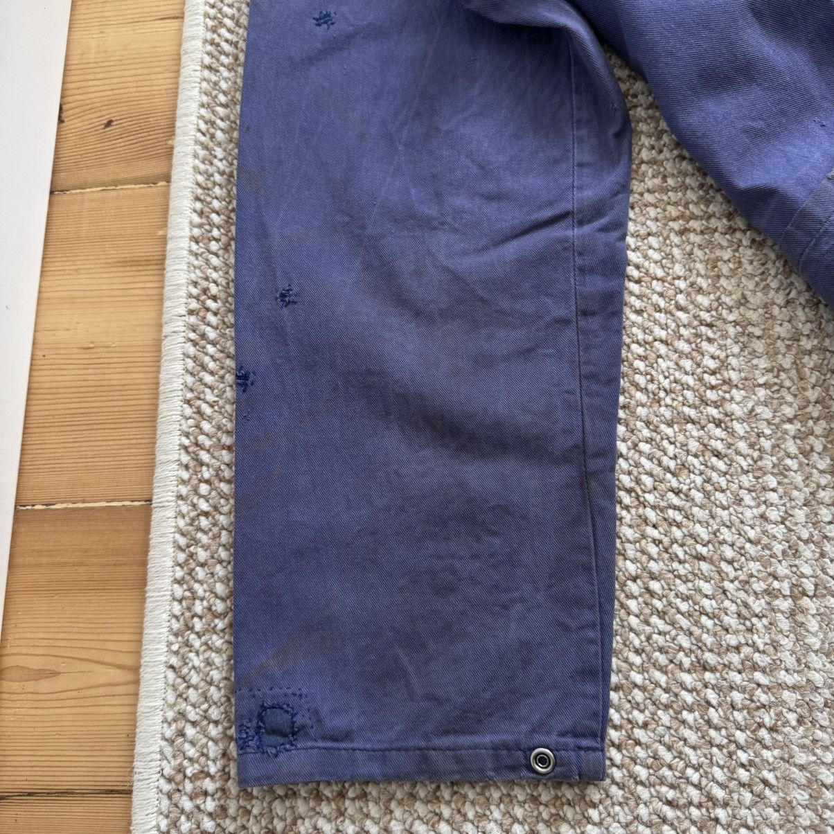 Le Laboureur Distressed blue cotton works french chore sanfor jacket Size US M / EU 48-50 / 2 - 15 Thumbnail