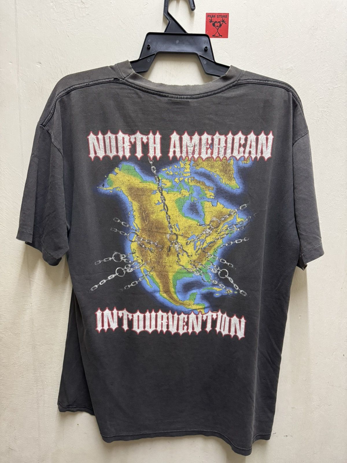 Band Tees Vintage Slayer Distreesed Size US XL / EU 56 / 4 - 6 Thumbnail