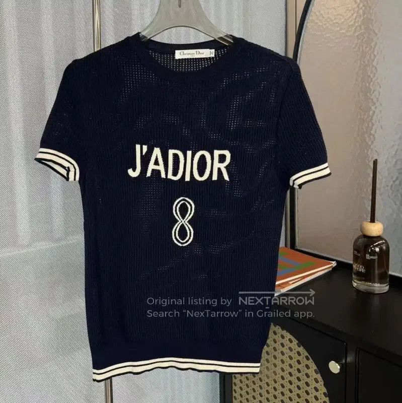 Dior Dior Navy Cotton Ladies T. Size S / US 4 / IT 40 - 5 Thumbnail