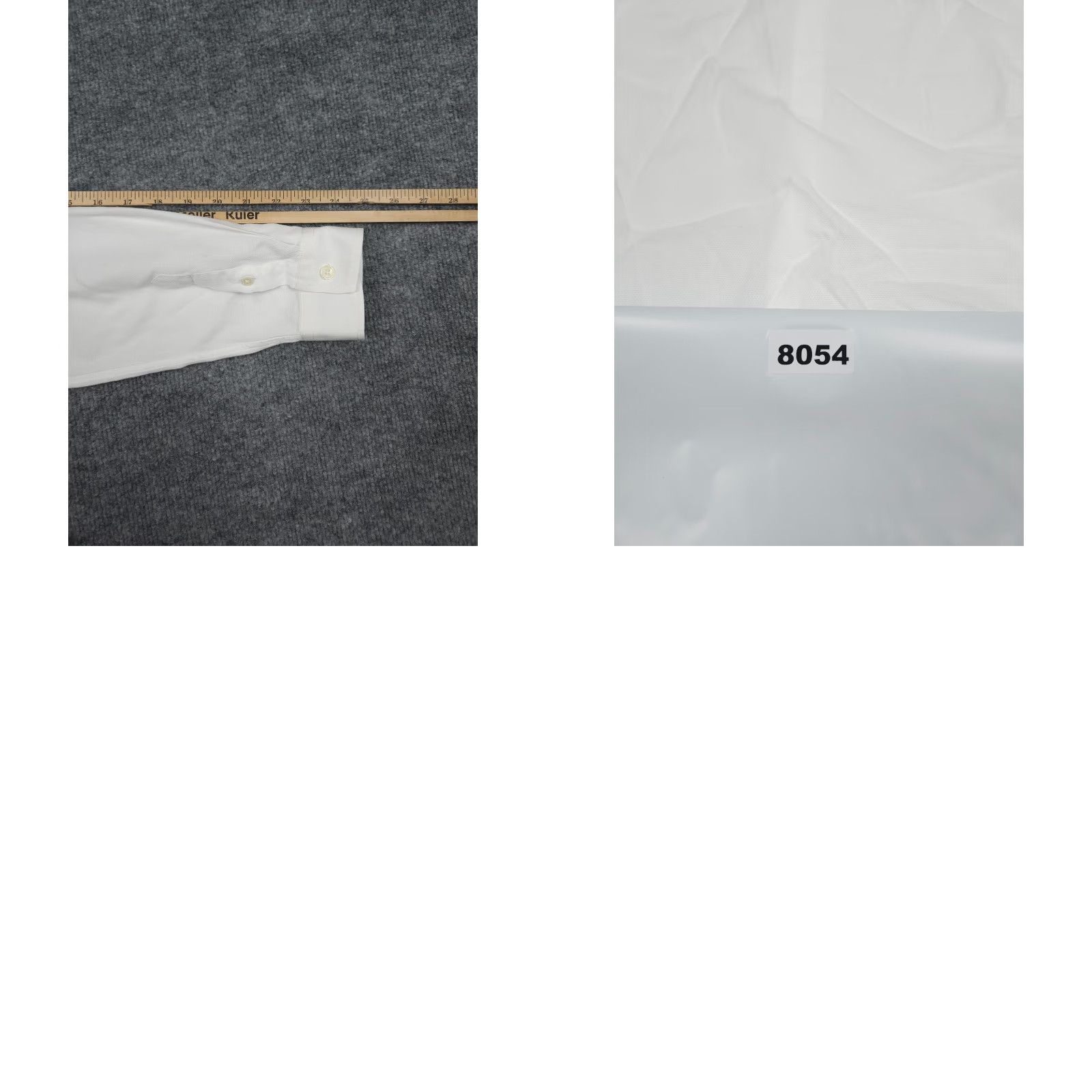 Vintage Balibaris Shirt Mens Medium White Button-Up 100% Cotton Casual Long Sleeve Regular Button-Down 44 in Chest Mens White Linen Cotton Size US M / EU 48-50 / 2 - 9 Thumbnail