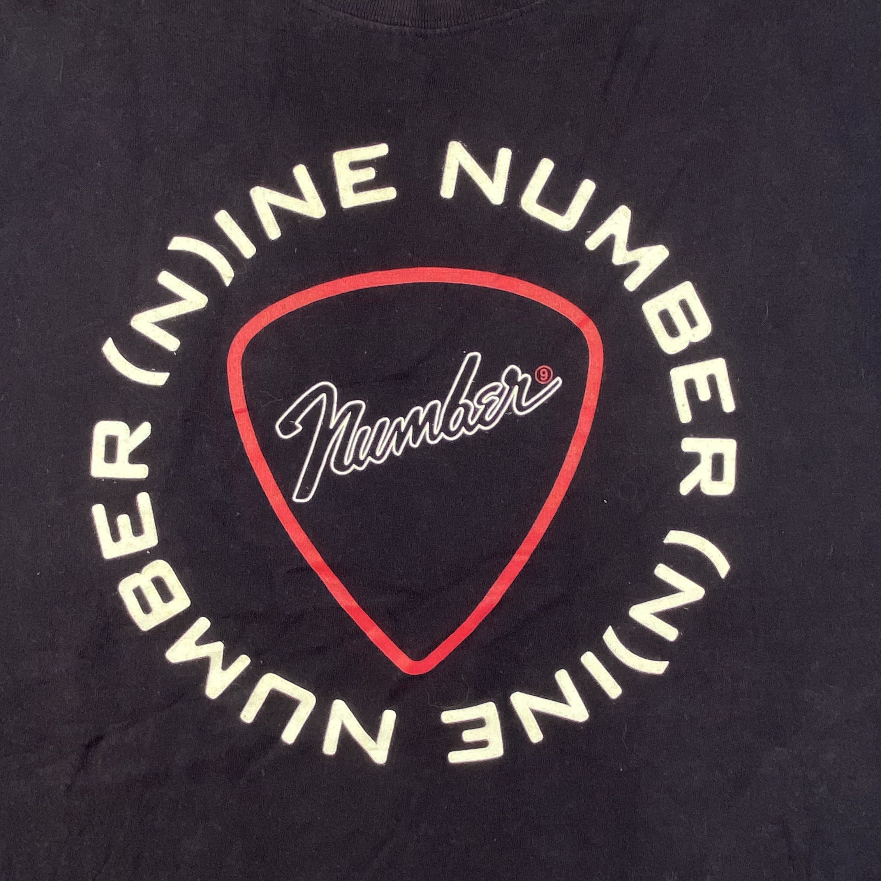 Number (N)ine RARE Number (N)ine x Studious Guitar Pick Logo T-Shirt -M056 Size US M / EU 48-50 / 2 - 3 Thumbnail