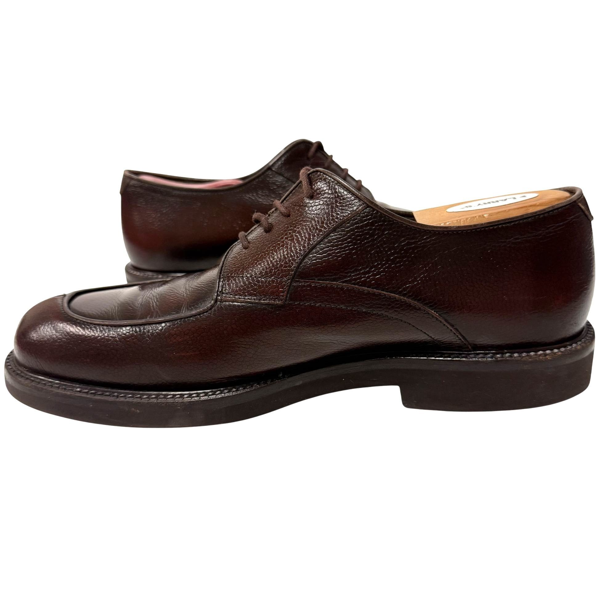 Other Bruno Magli RENATO Burgundy Brown Leather SPLIT TOE Shoes Size US 9.5 / EU 42-43 - 5 Thumbnail